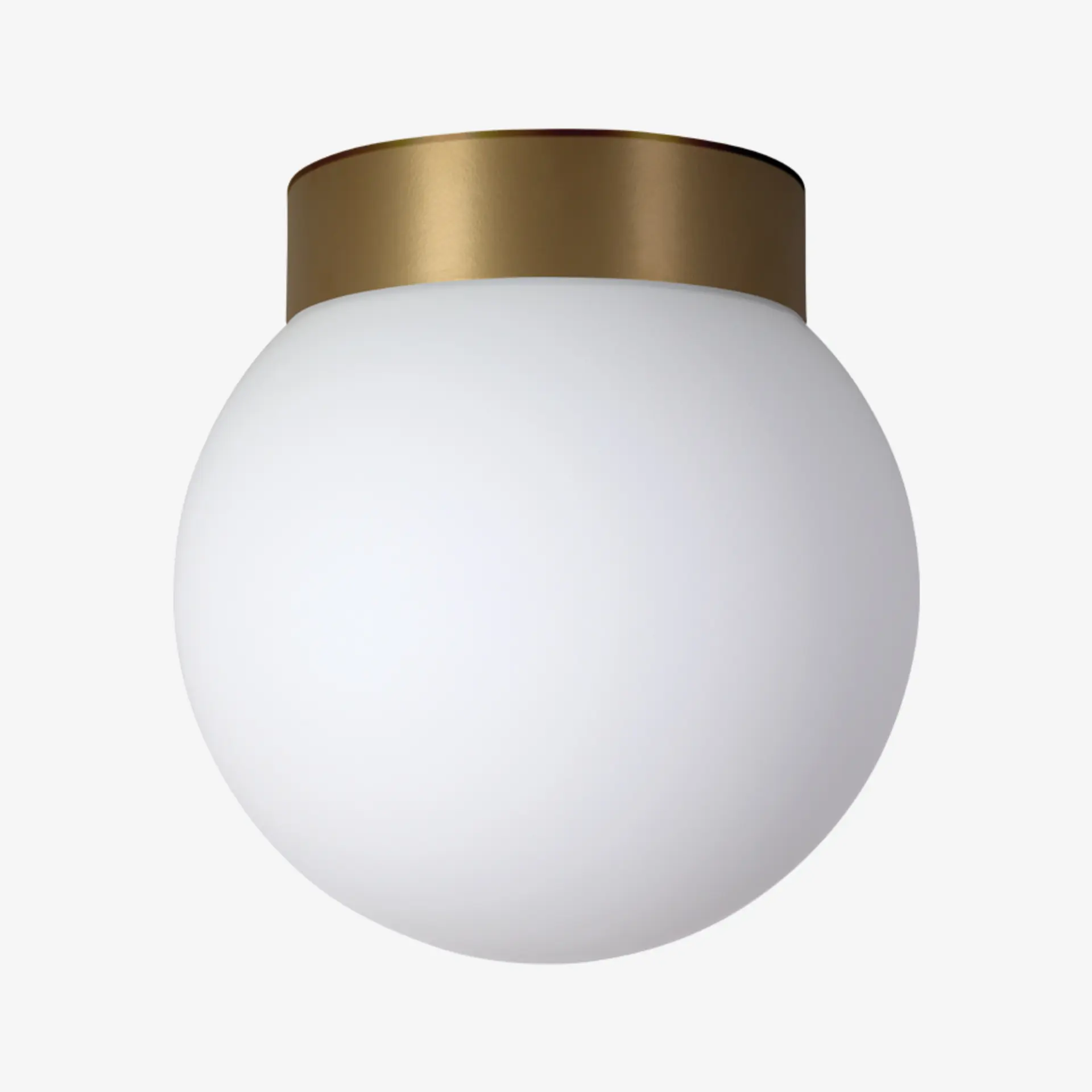 LUCIS stropní a nástěnné svítidlo POLARIS S.P 28,5W LED 4000K sklo mosaz opál DALI BS24.P2.350.74M DALI2