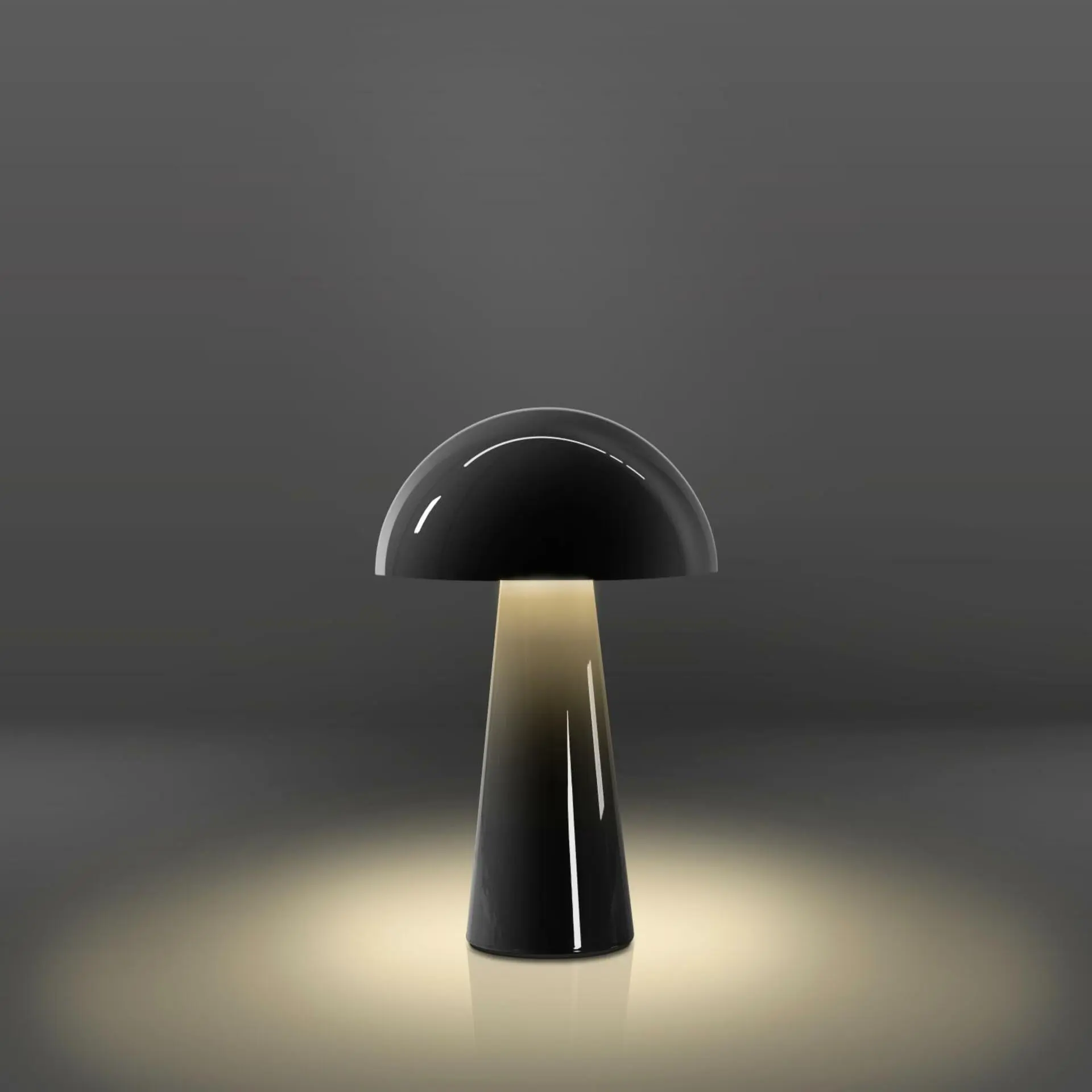 CENTURY venkovní stolní lampa Coco černá USB DIM IP54