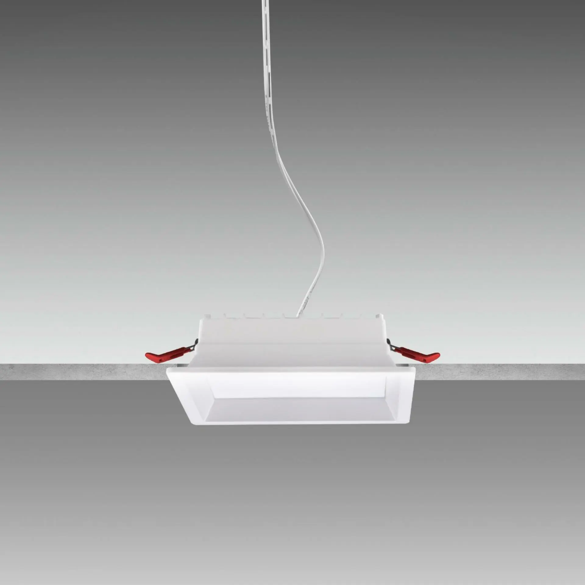 CENTURY Zapuštěné LED hranaté svítidlo ZENO 10W 3000/4000/6500K IP20