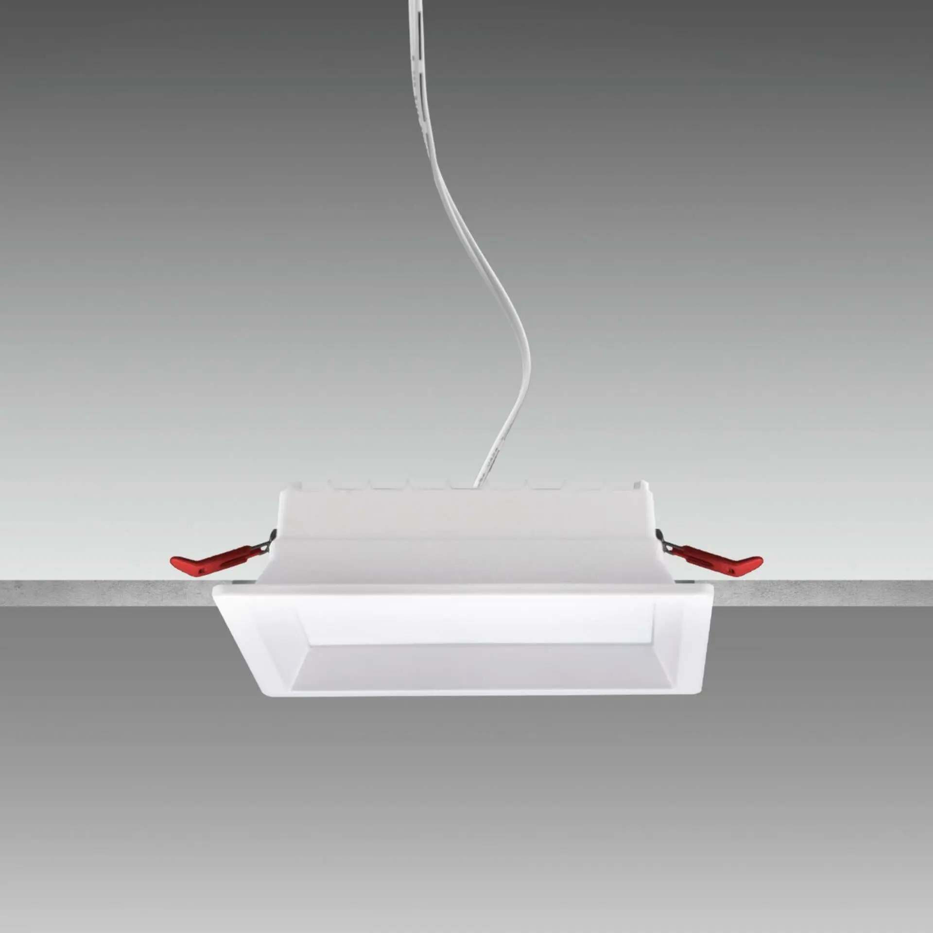 CENTURY Zapuštěné LED hranaté svítidlo ZENO 32W 3000/4000/6500K IP20