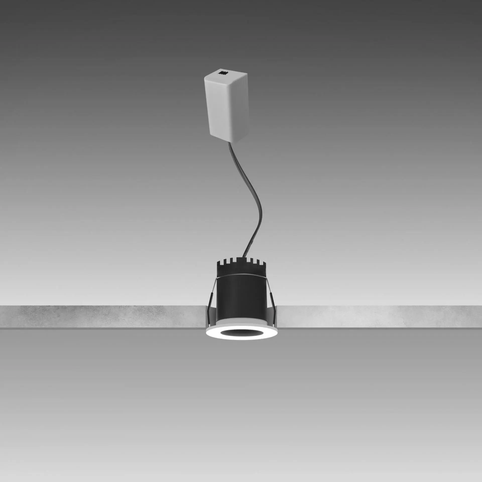 CENTURY Zapuštěné LED svítidlo ZETA-P 3W 2700K CRI90 IP20