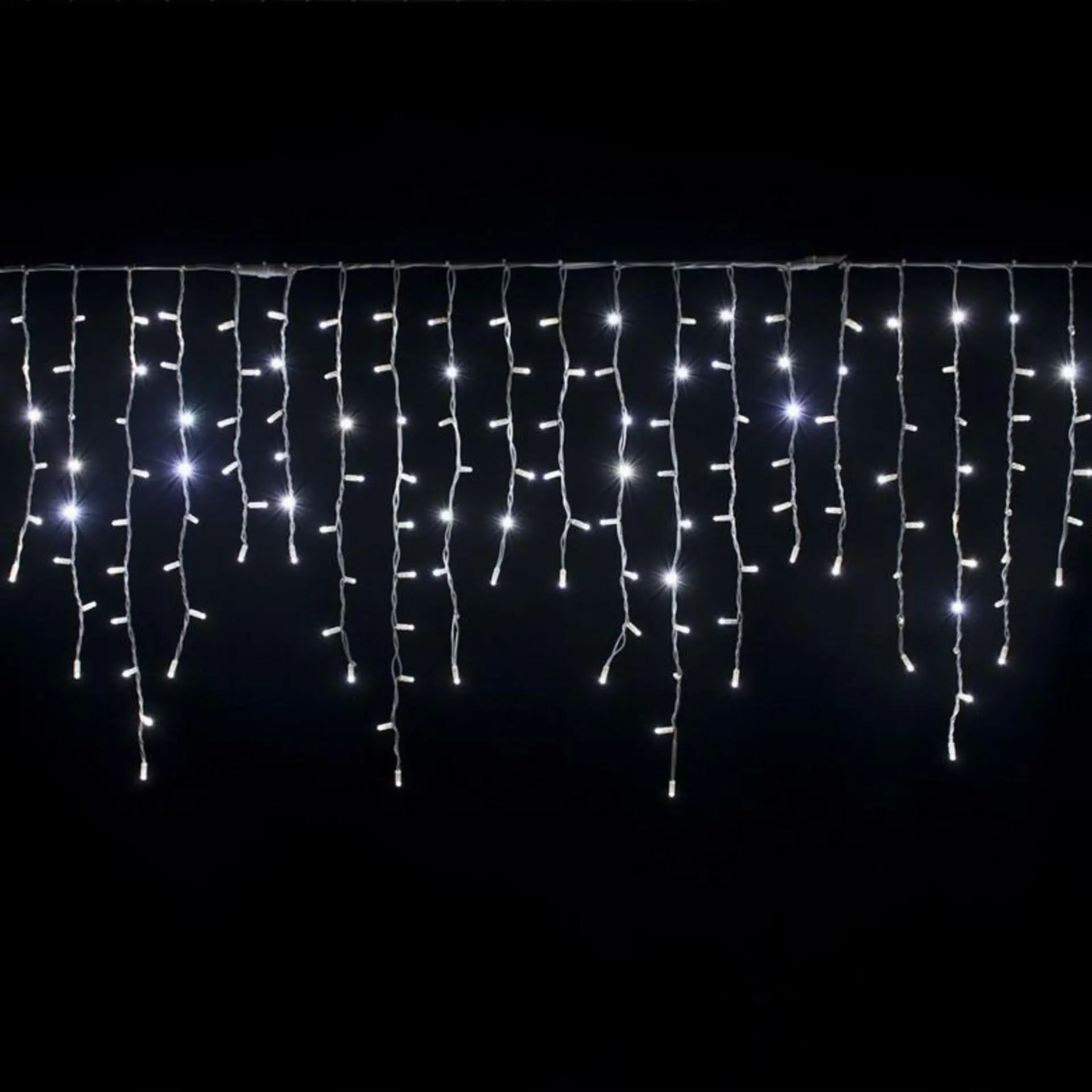Xmas King XmasKing LED krápník 3x0,9m 228 MAXI LED propojitelné PROFI 2-pin venkovní, studená bílá rampouchy