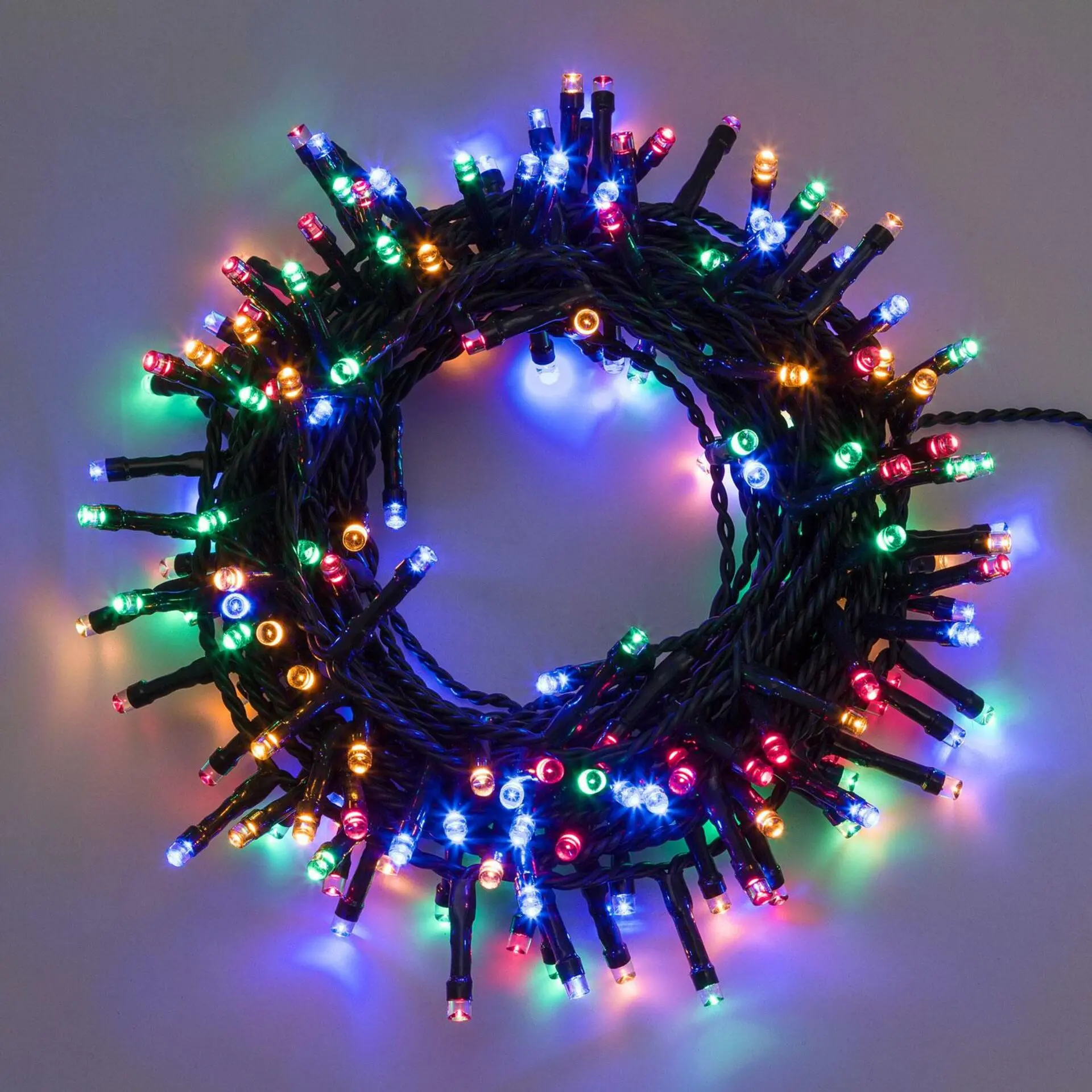 Xmas King XmasKing LED řetěz 40m 1000 LED 31V venkovní, 8 programů mix barev