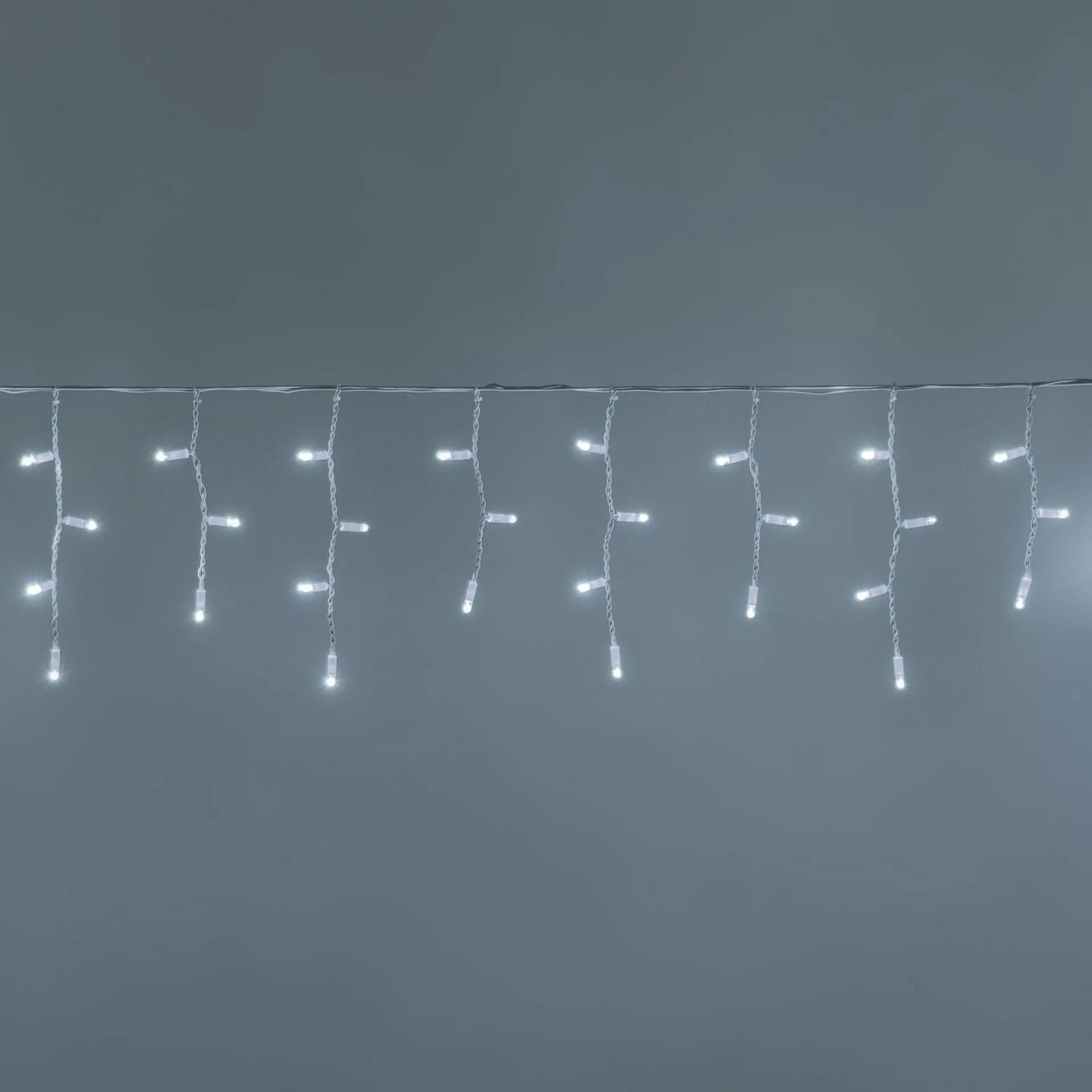 Xmas King XmasKing LED krápník 3,2x0,4m 56 SUPER LED propojitelné PROFI 2-pin venkovní,studená bílá rampouchy