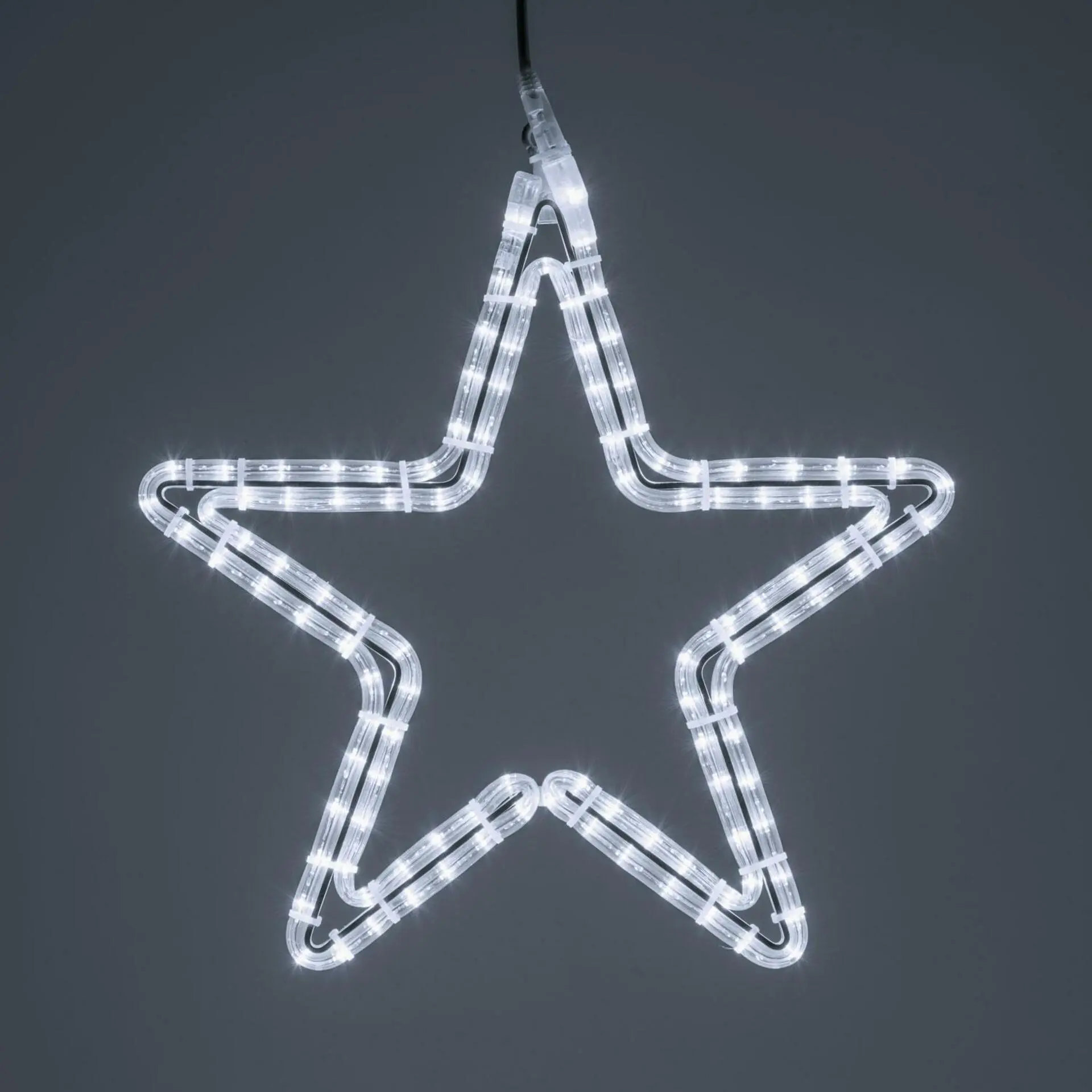 Xmas King XmasKing LED motiv hvězda průměr 50cm, PROFI 230V venkovní, studená bílá bez napájení