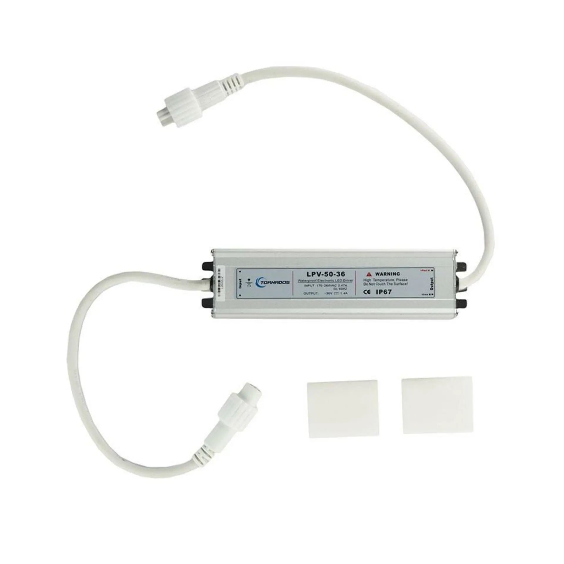 DecoLED Transformátor 36V, 50W, IP67