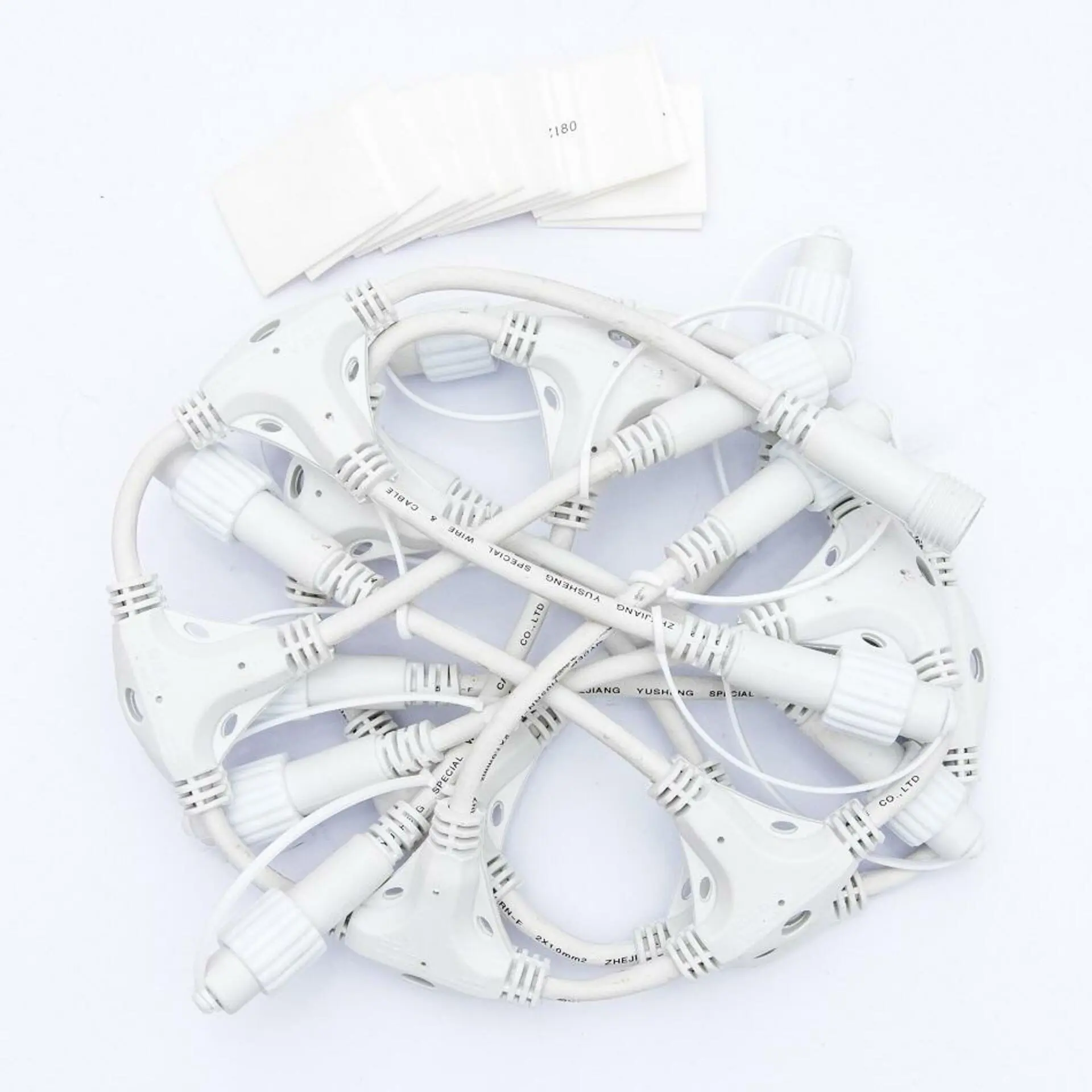 DLED EF011T DECOLED T rozbočovač, 11 výstupů, bílý, IP44