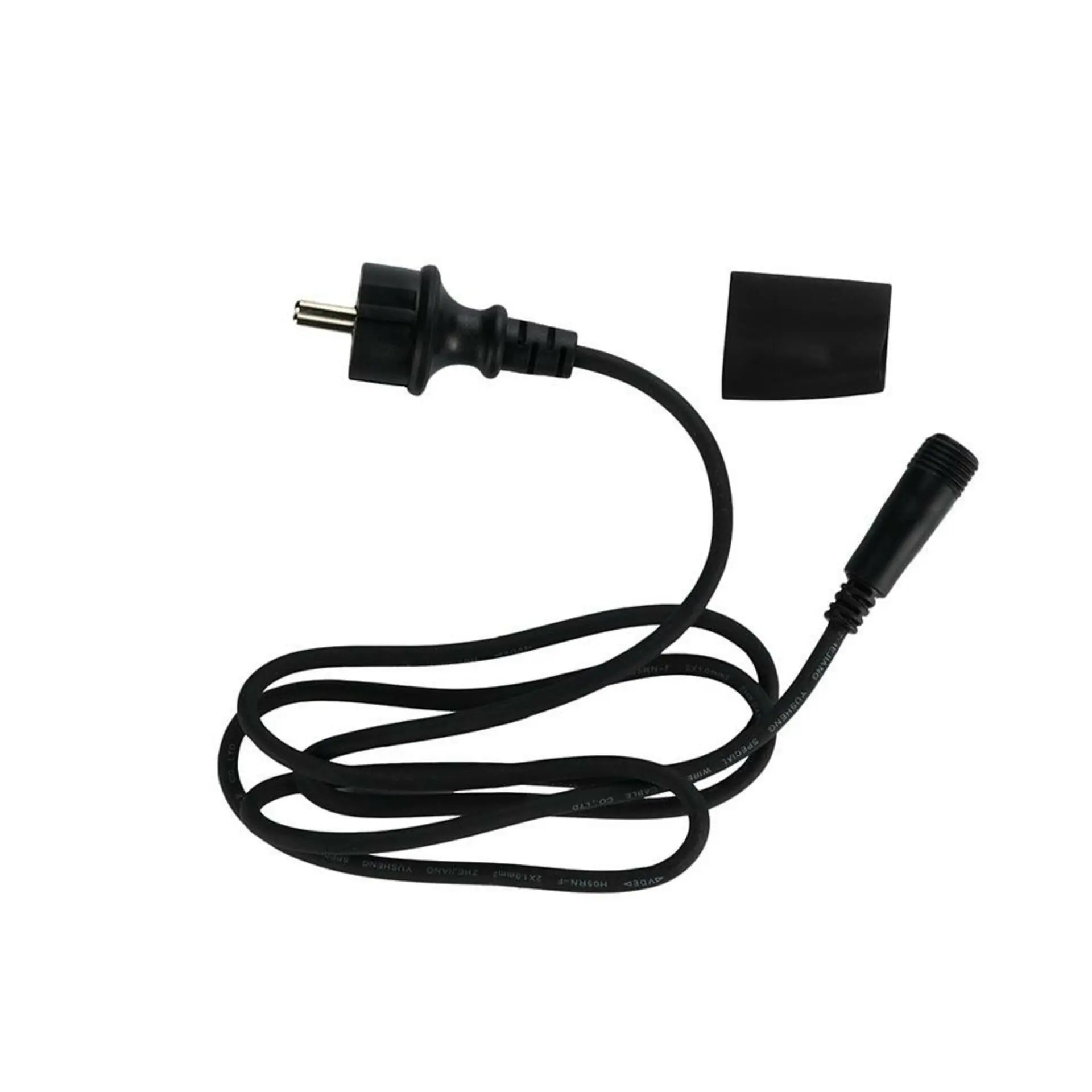 Easy Fix zdrojový kabel exteriér, bez AC/DC, černý, IP67, 150 cm