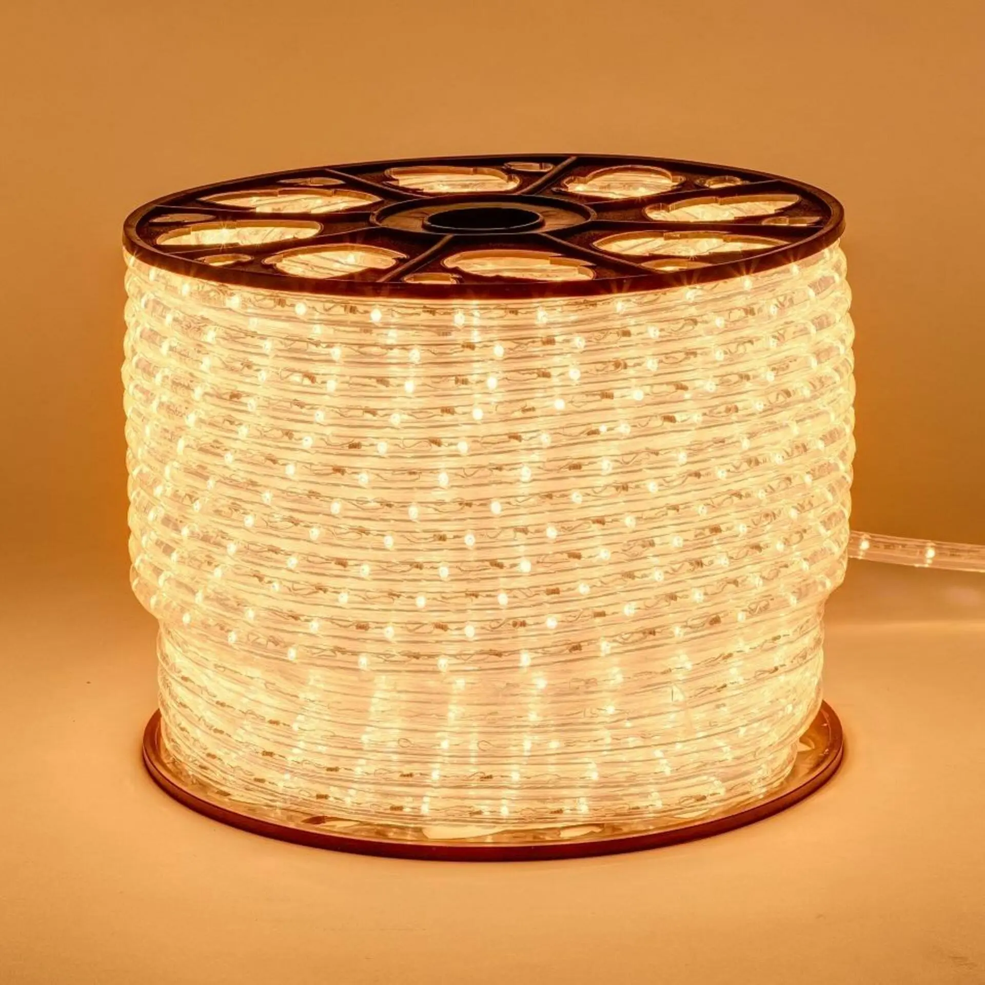 DecoLED LED hadice - 100m, teple bílá, 3000 LED