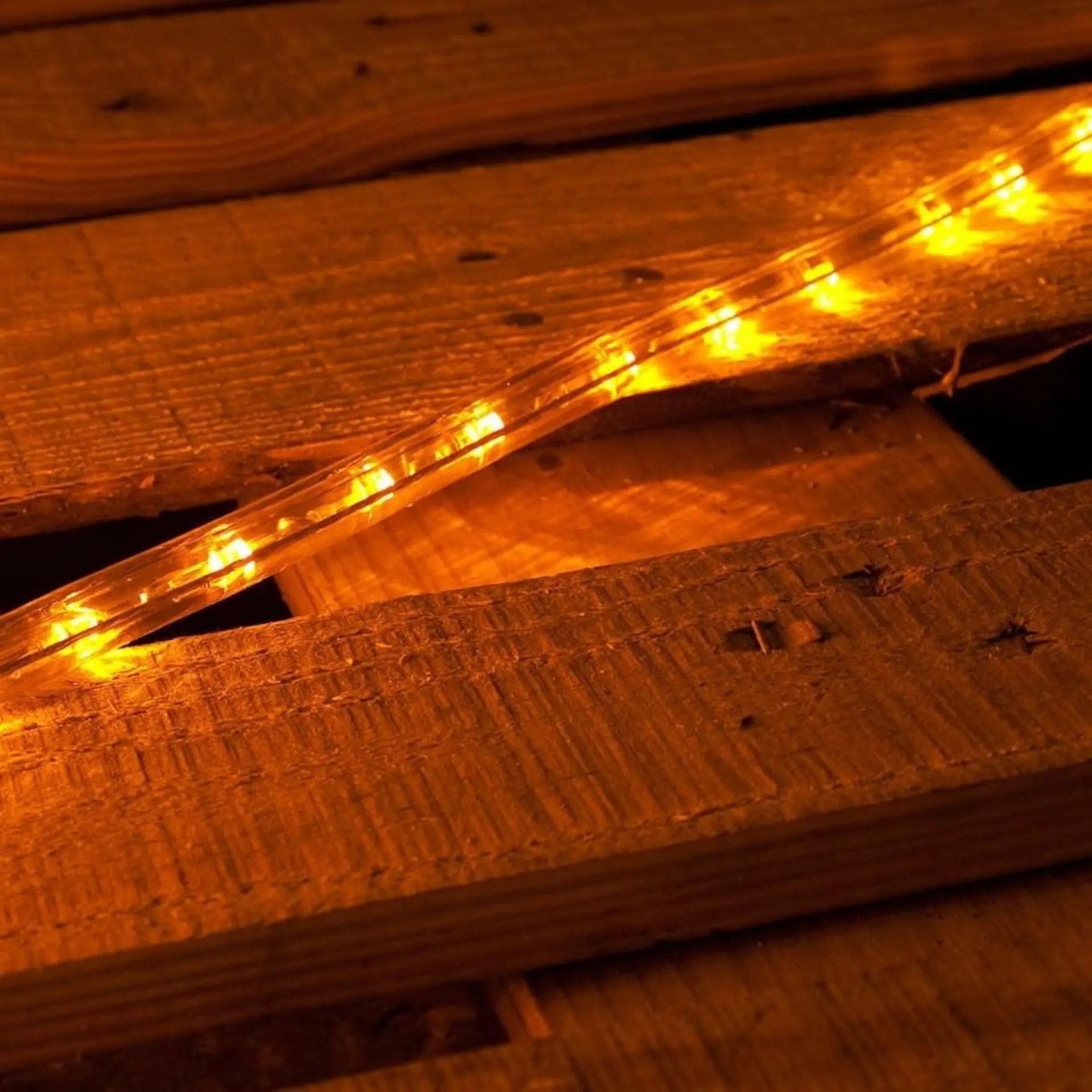 DecoLED LED hadice - 1m, žlutá