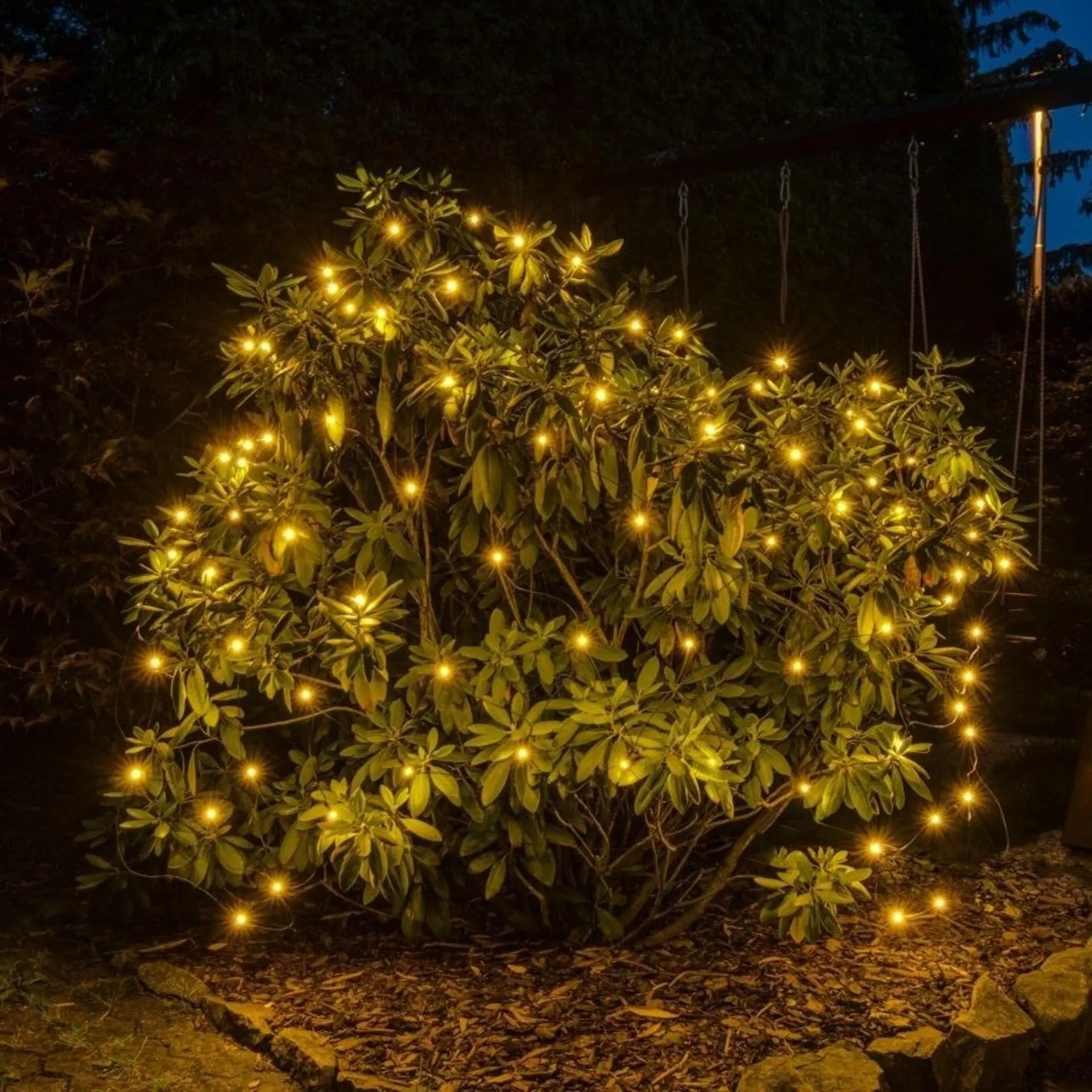 DLED LWN215W DecoLED LED světelná síť - 2x 1,5 m, teple bílá, 90 diod