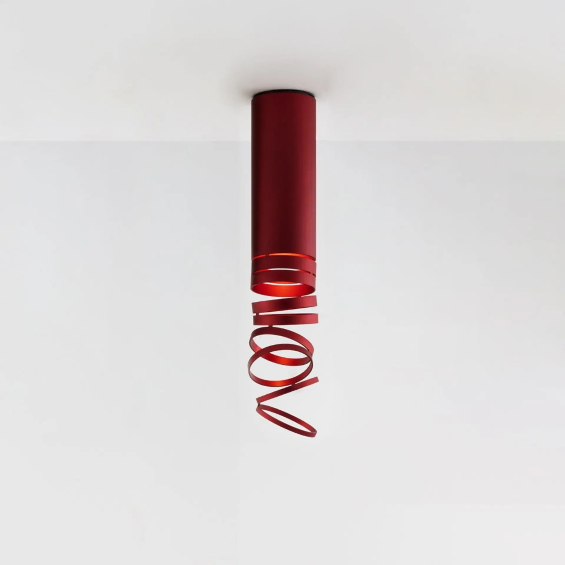 Artemide stropní svítidlo Decomposé Design Collection E27 max 8 W červené