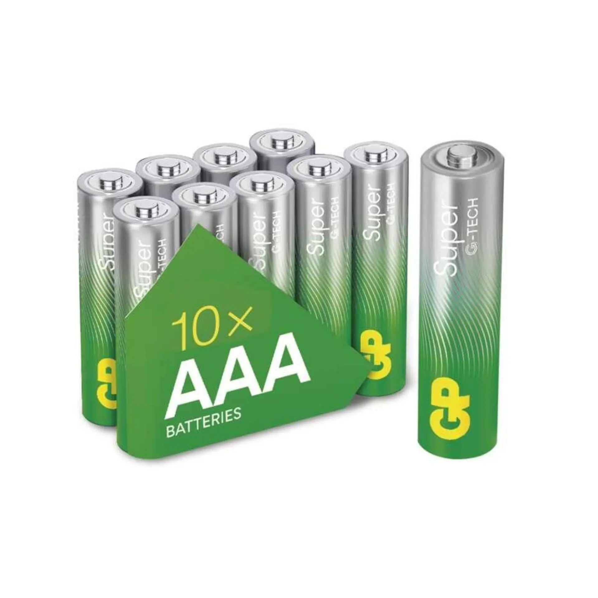 GP Batteries Alkalická baterie GP Super AAA (LR03), 10 ks