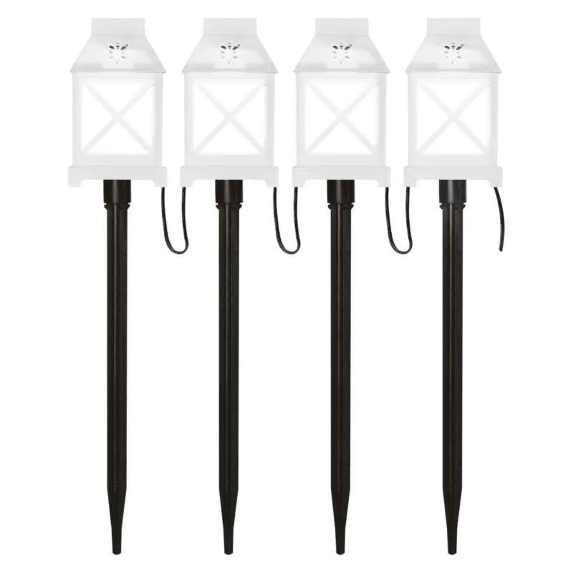EMOS DCLC01 LED dekorace – zapichovací lucerny bílé
