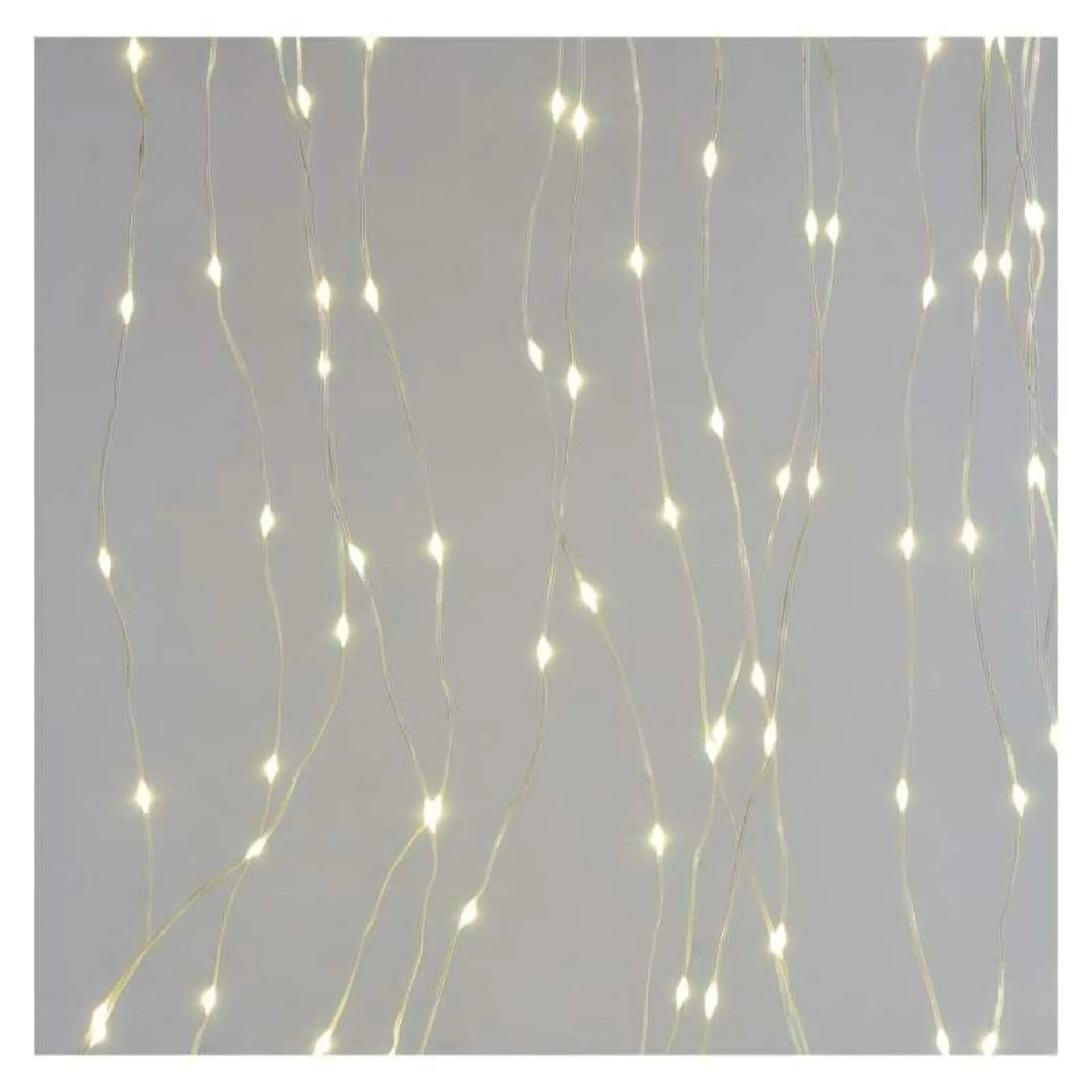 EMOS LED vánoční nano řetěz – záclona, 2,9x1,5 m, venkovní i vnitřní, teplá bílá, programy D3EW03