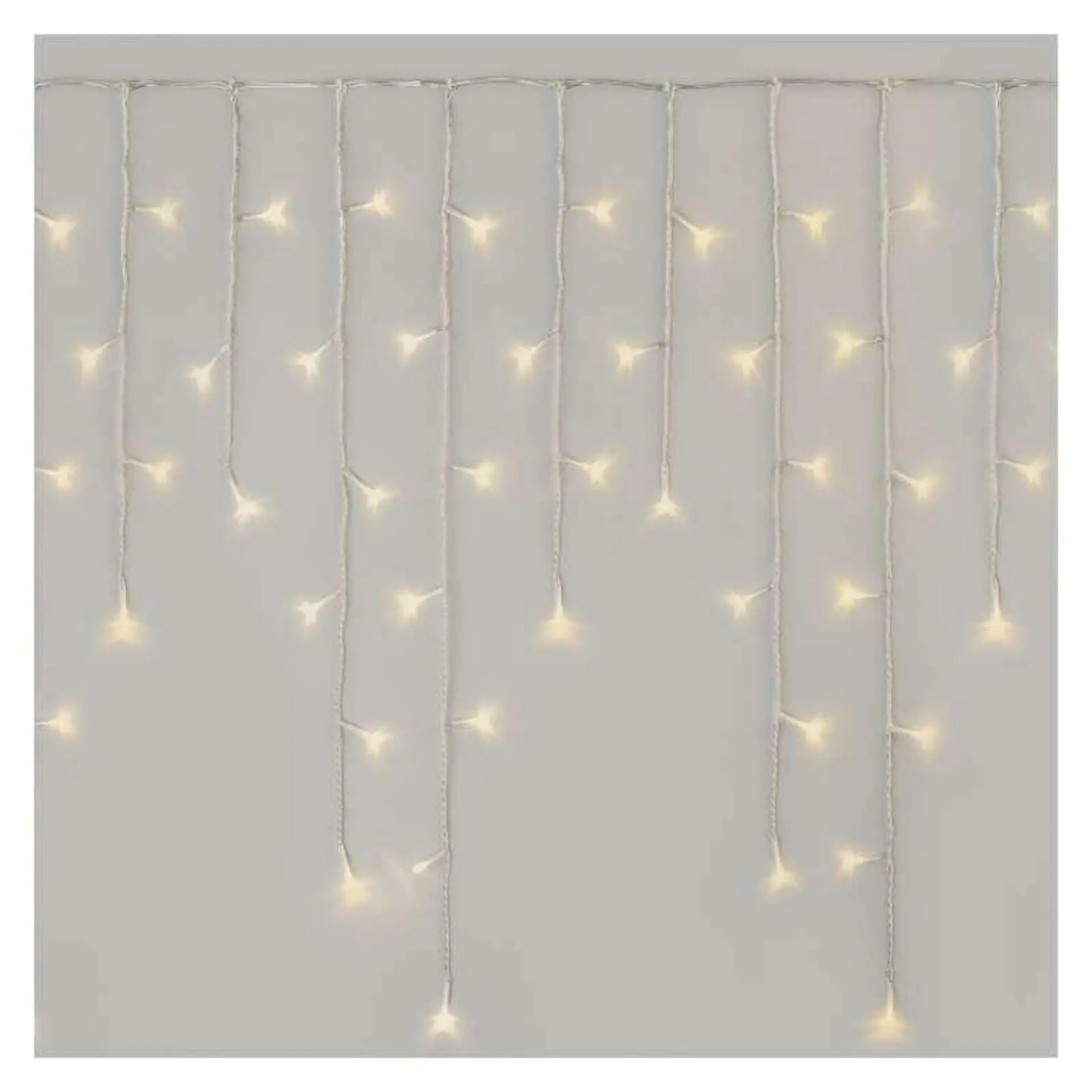 Vánoční osvětlení EMOS D4CW02 ZY1906 LED řetěz krápníky 5m teplá bílá ovladač programy