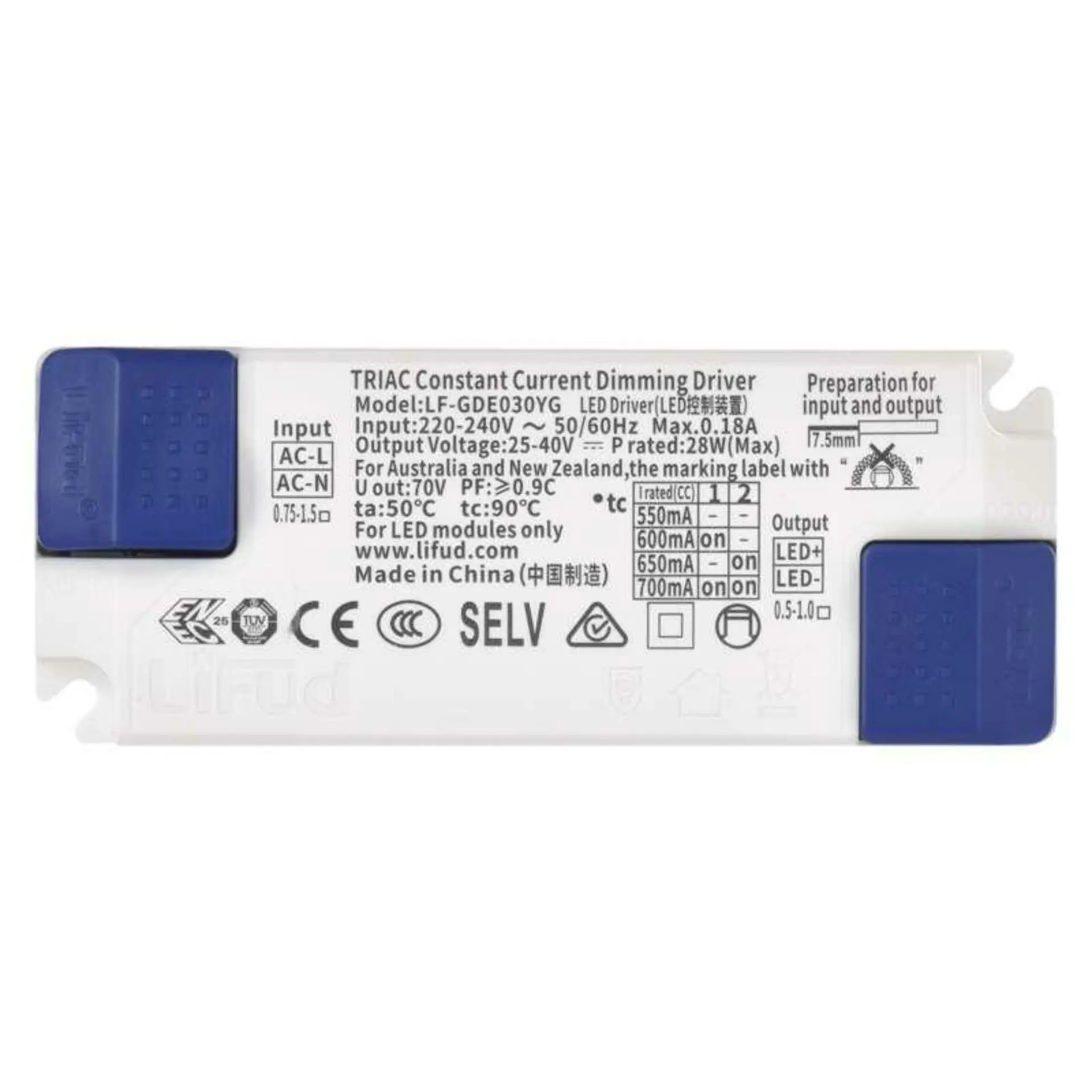 EMOS ZZ3070T Triakově stmívat. driver pro LED sv. 700 mA 28W