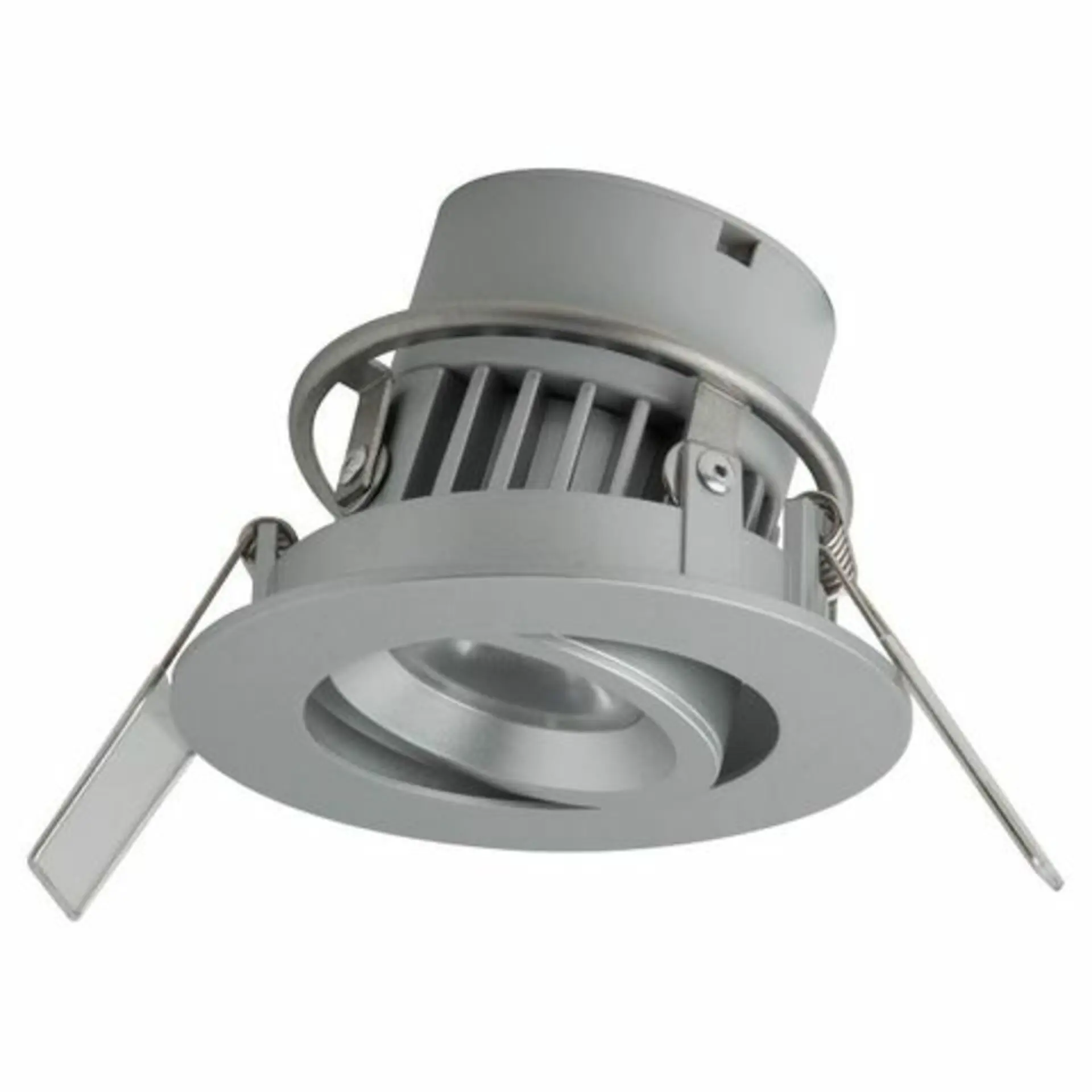 MEGAMAN LED zapuštěné svítidlo SIENA F28100RC-w 828 8W Dim2Warm IP44 stříbrná 230V F28100RC-w/828/SV