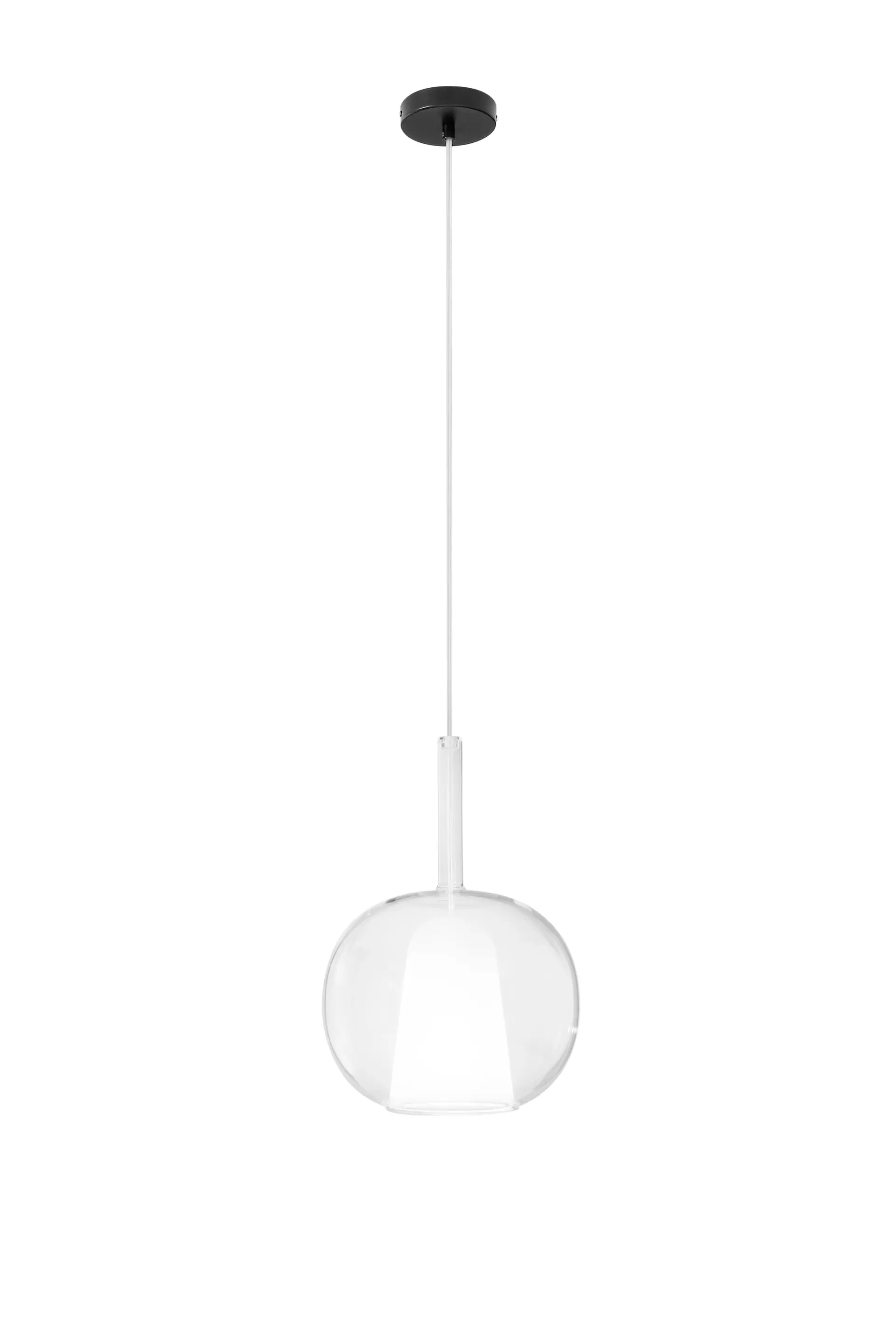 FANEUROPE FAN EUROPE Závěsné svítidlo PIREX (průhledné sklo) 1xE27, 25x240 cm bez rozety