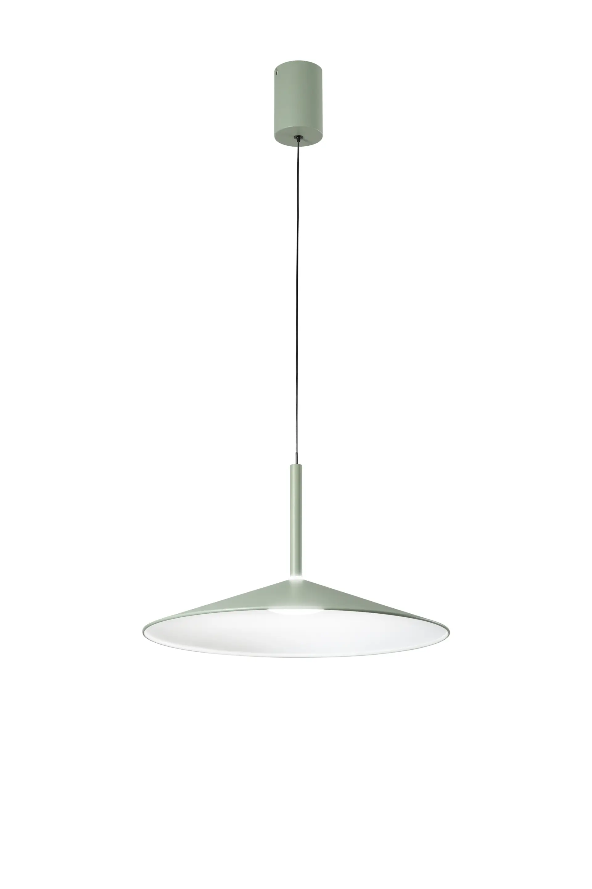 FANEUROPE FAN EUROPE Závěsné LED svítidlo Khan (zelená) 18 W, CCT 2700 / 3500 K, 48x200 cm