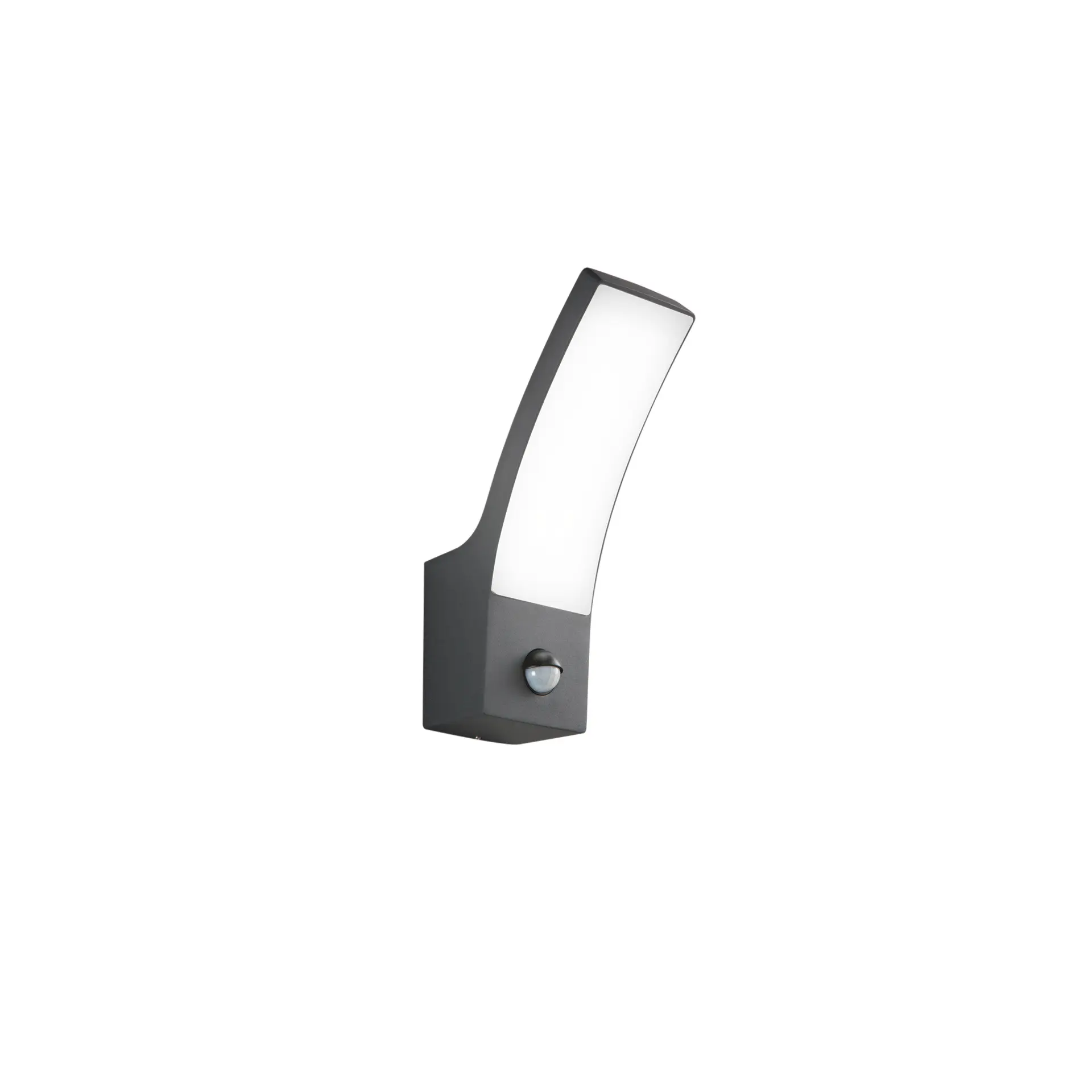 FANEUROPE FAN EUROPE Nástěnné svítidlo LED SAIL se senzorem hliník difuzor antracit IP65 CCT 3000-4000 K 80x160x245 mm