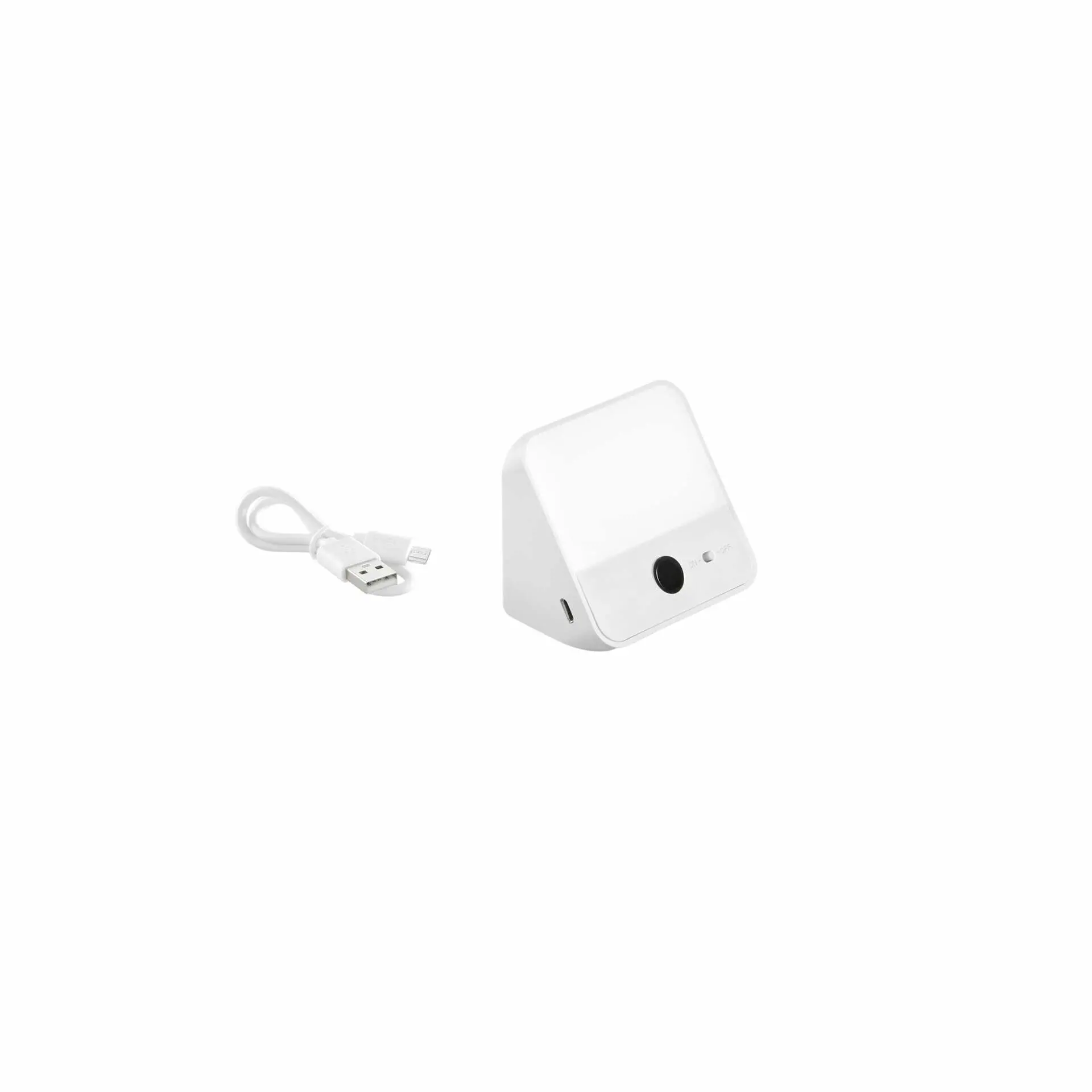 FANEUROPE FAN EUROPE Nabíjecí podlinkové LED svítidlo LEDBAT, bílý polykarbonát, LED 1,25 W, 100 lm, 3000 K, stmívatelné, s IR senzorem