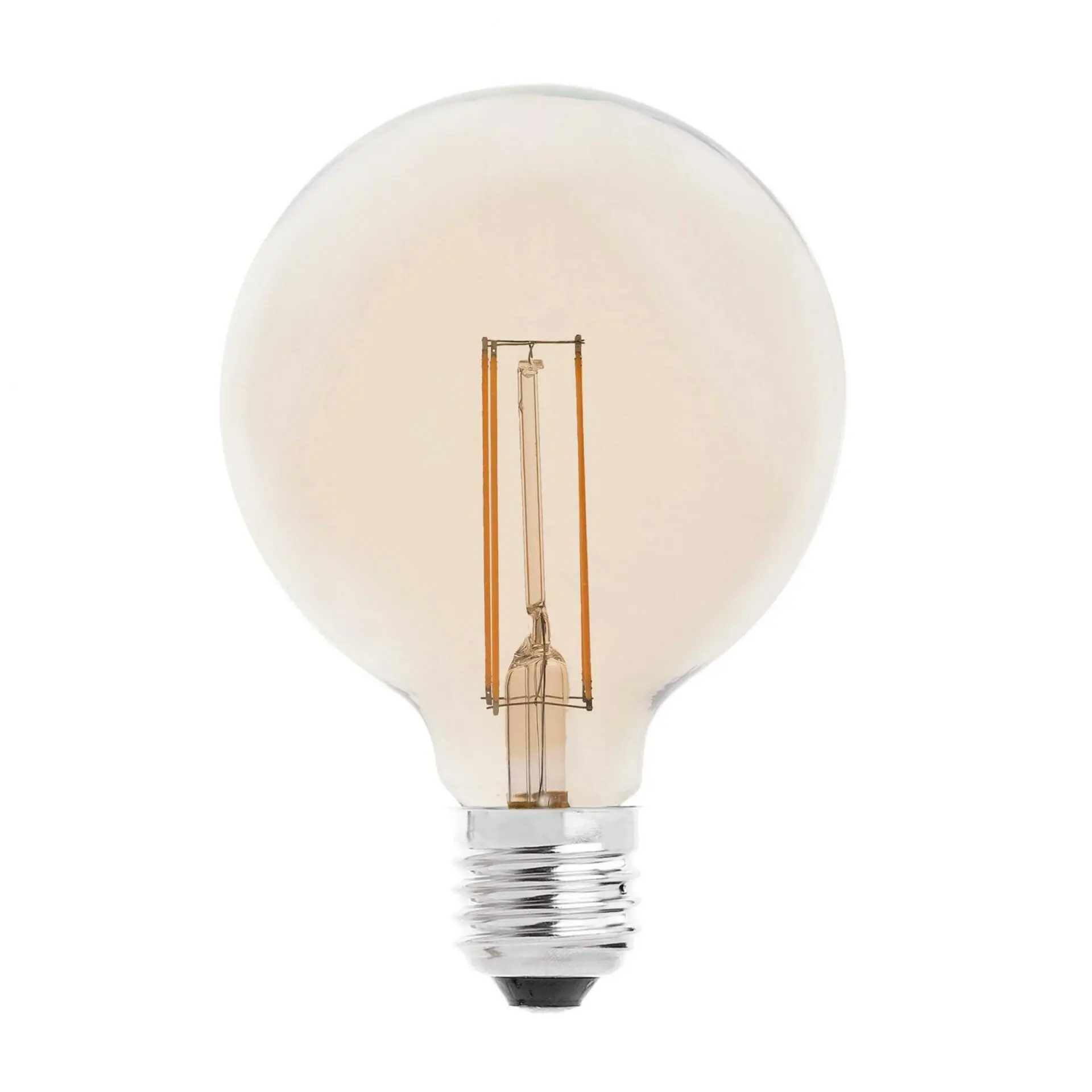 FARO 17429 LED žárovka GLOBE filament AMBER E27 4W 2200K - FARO