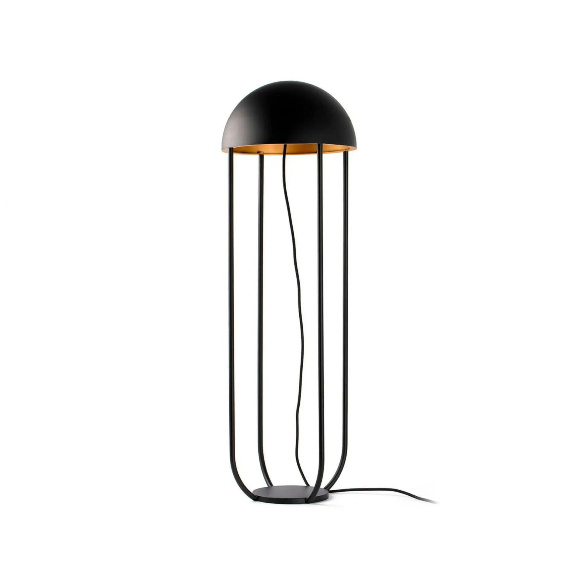 FARO 24521 JELLYFISH černá a zlatá stojací lampa - FARO