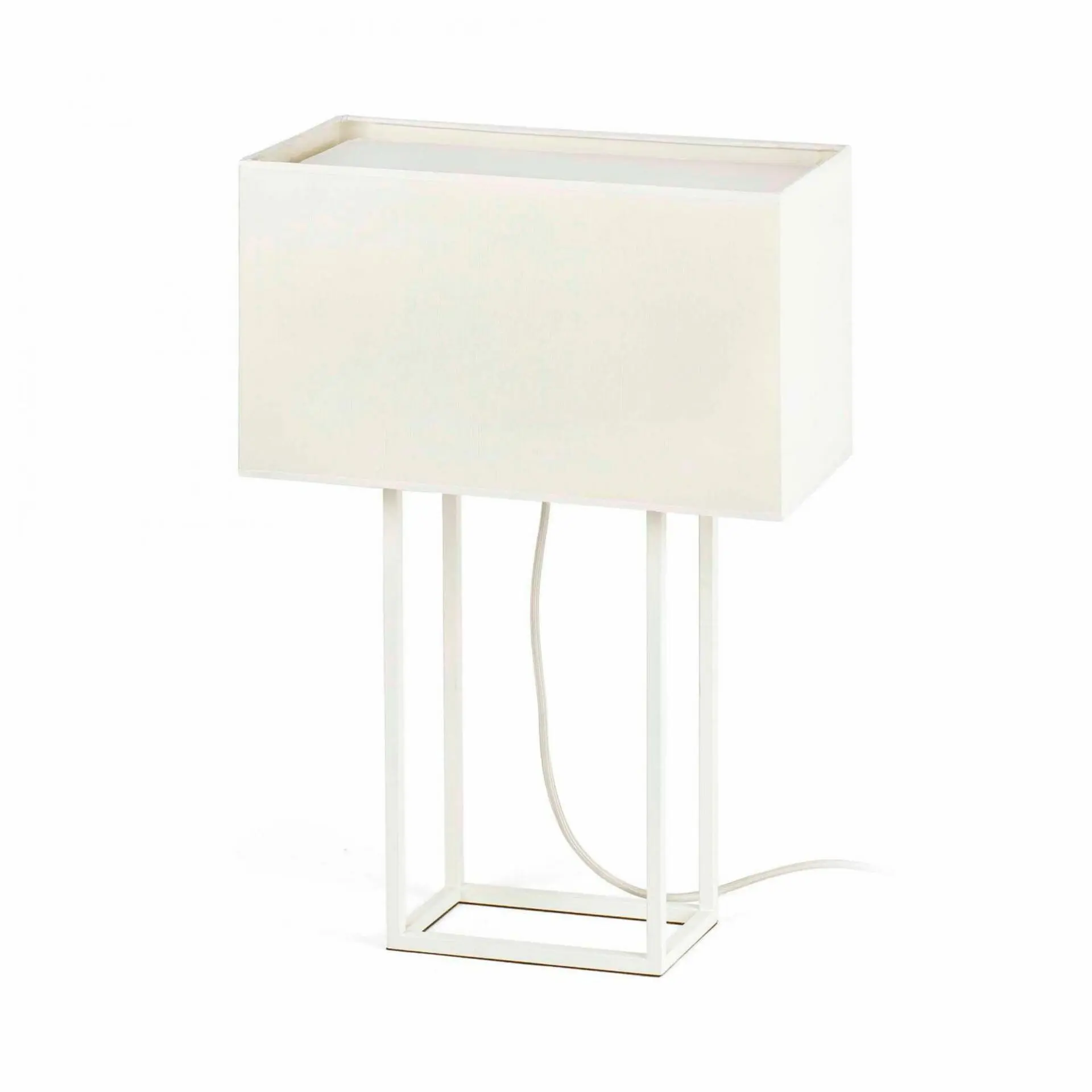 FARO 29984 VESPER bílá stolní lampa - FARO