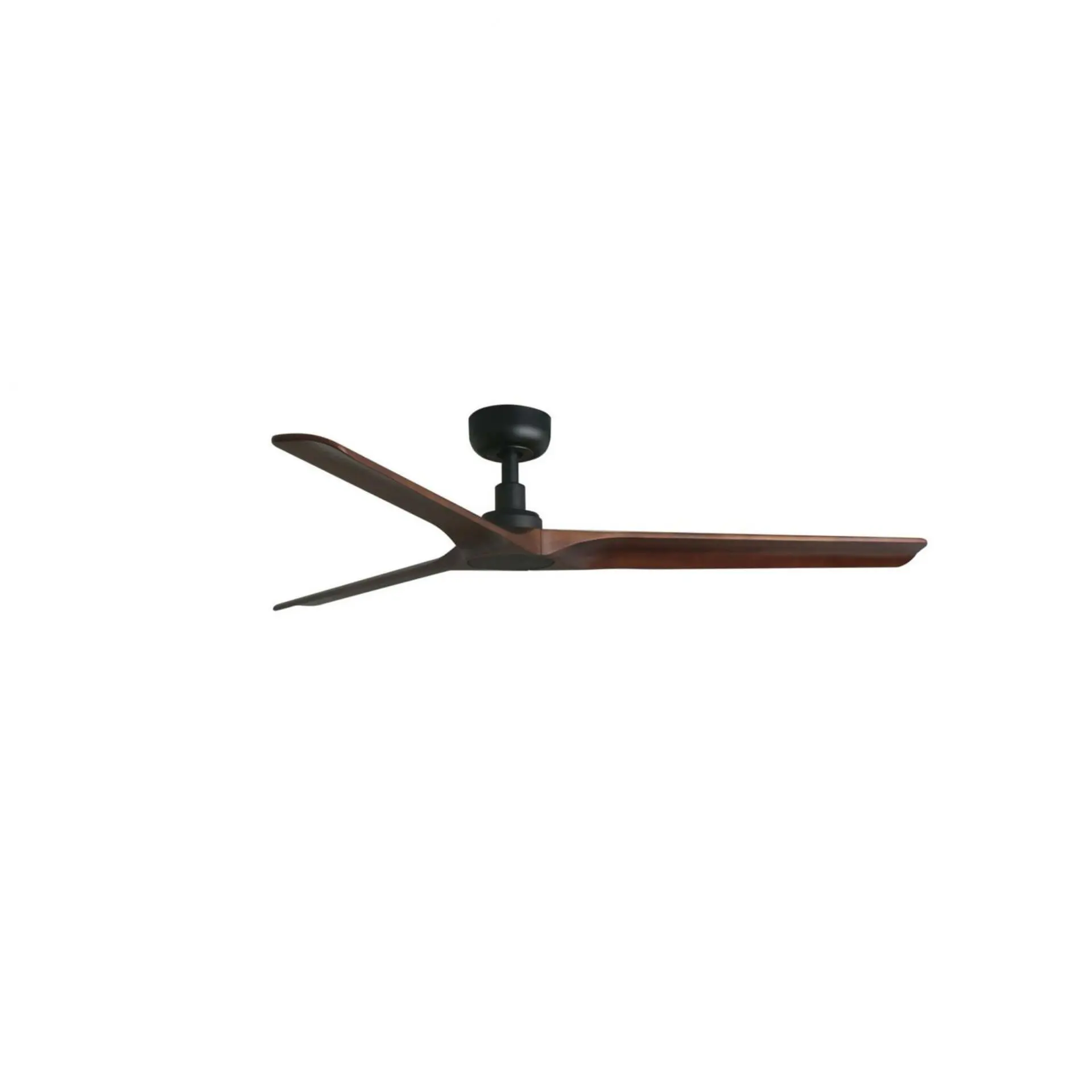 FARO 33809 HEYWOOD L stropní ventilátor, černá/tmavé dřevo s DC motorem - FARO