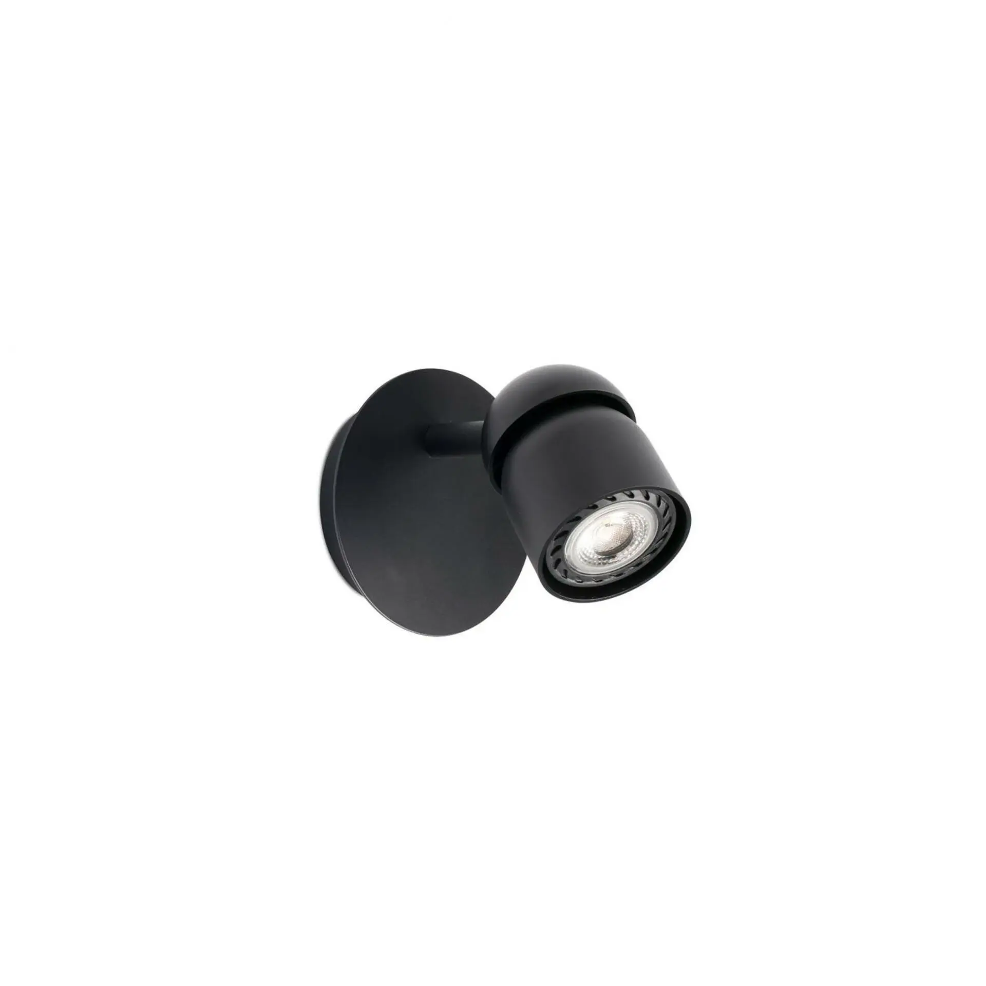 FARO 40661 COCO nástěnná lampa, černá, 1L - FARO