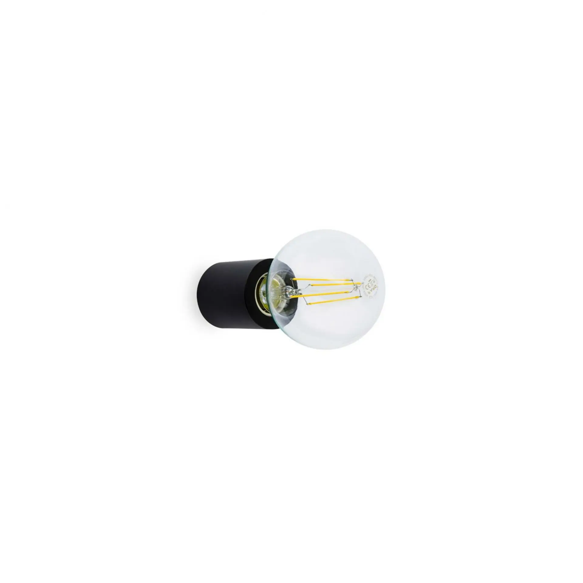 FARO 62151 TEN 70 nástěnná lampa, černá - FARO