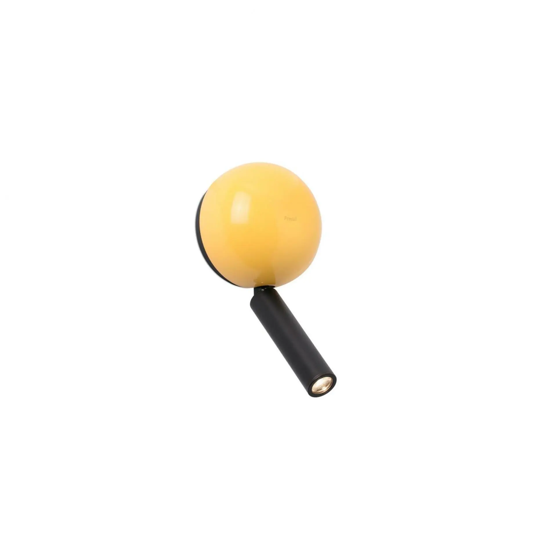FARO 62353 PRESS nástěnná lampa na čtení, žlutá - FARO