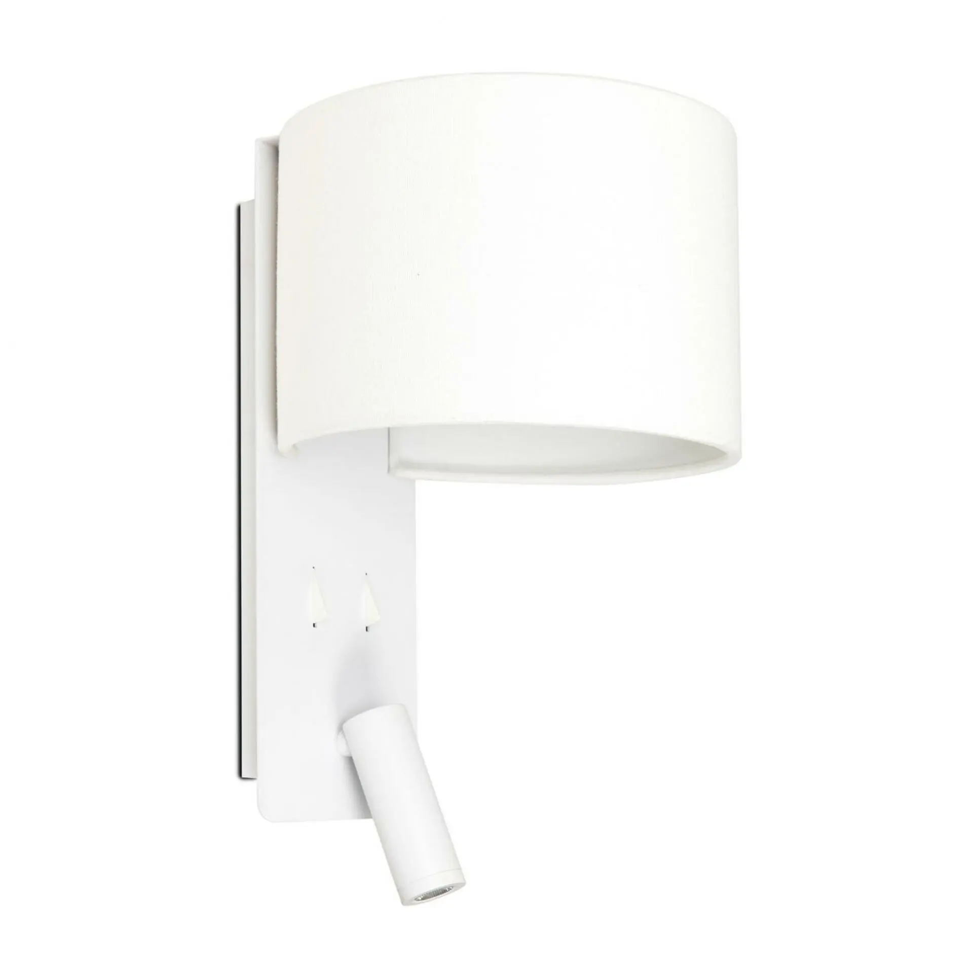 FARO 64304 FOLD nástěnná lampa, bílá, se čtecí lampičkou - FARO