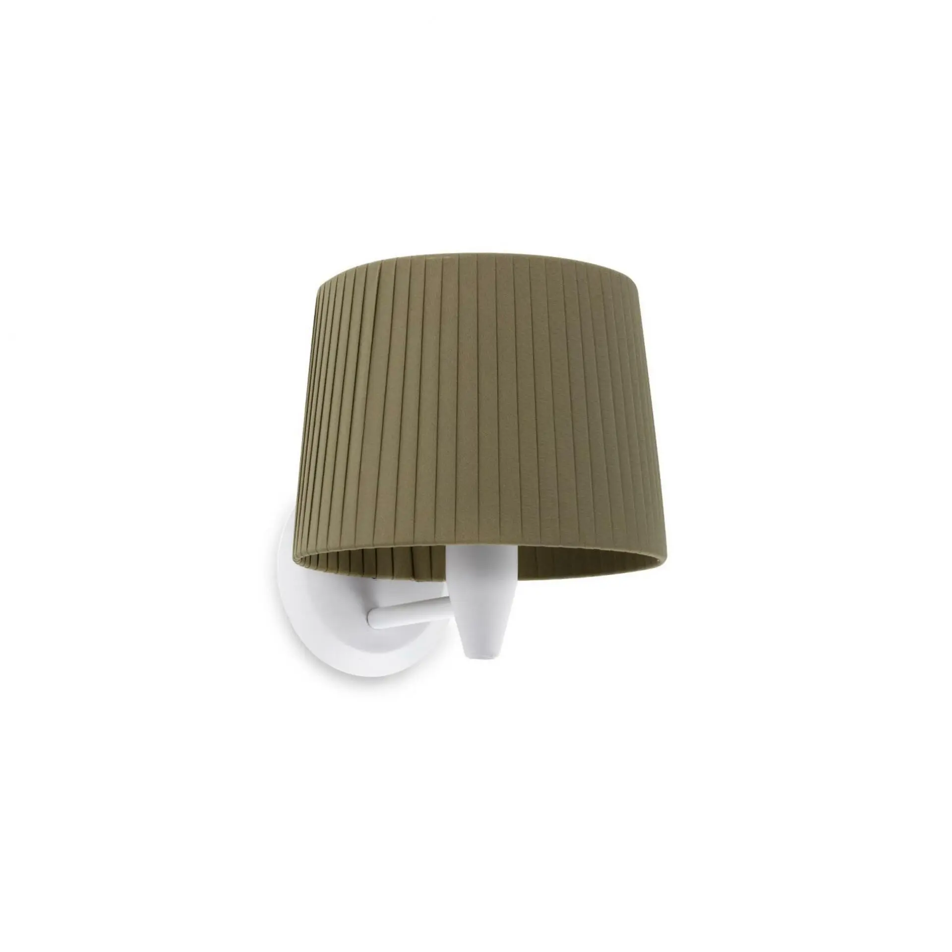 FARO 64306-37 SAMBA bílá/skládaná zelená nástěnná lampa - FARO