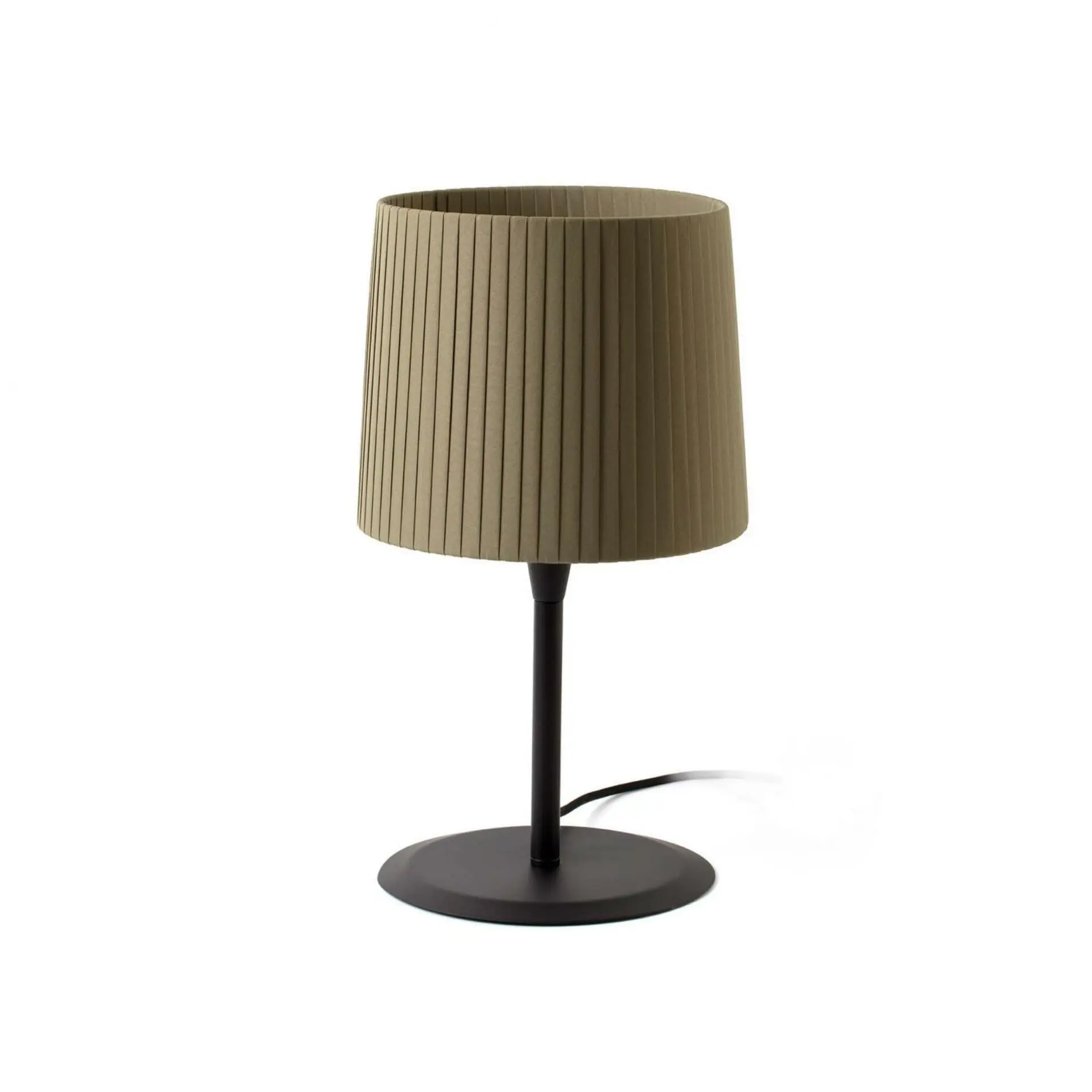 FARO 64311-40 SAMBA černá/skládaná zelená stolní lampa - FARO