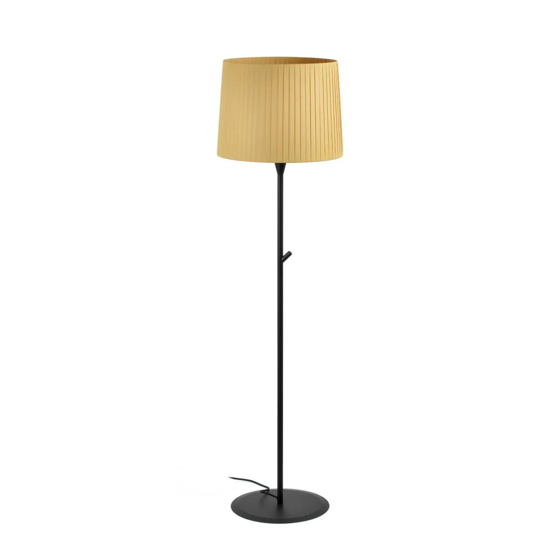 FARO 64313-42 SAMBA černá/skládaná žlutá stojací lampa - FARO