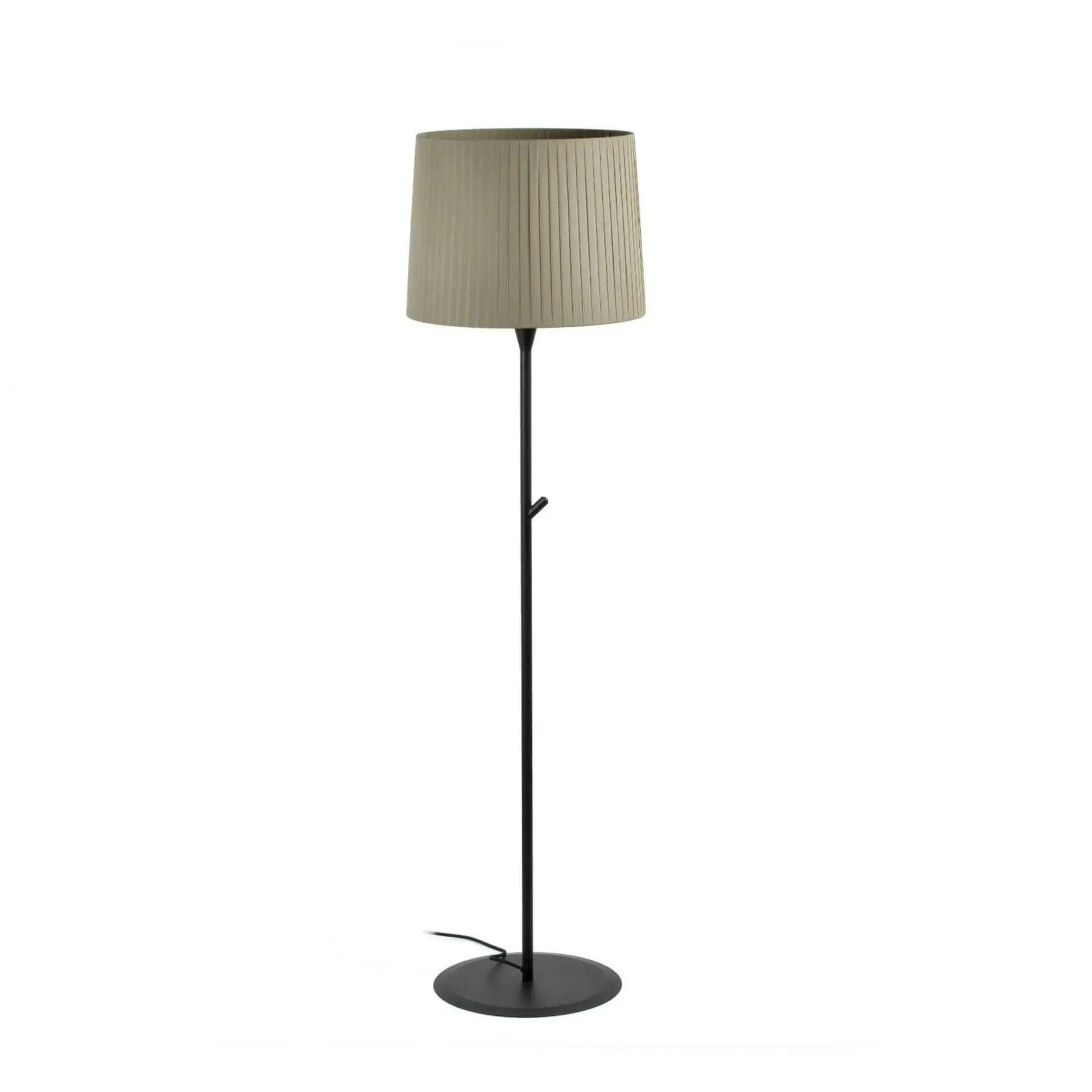 FARO 64313-43 SAMBA černá/skládaná zelená stojací lampa - FARO