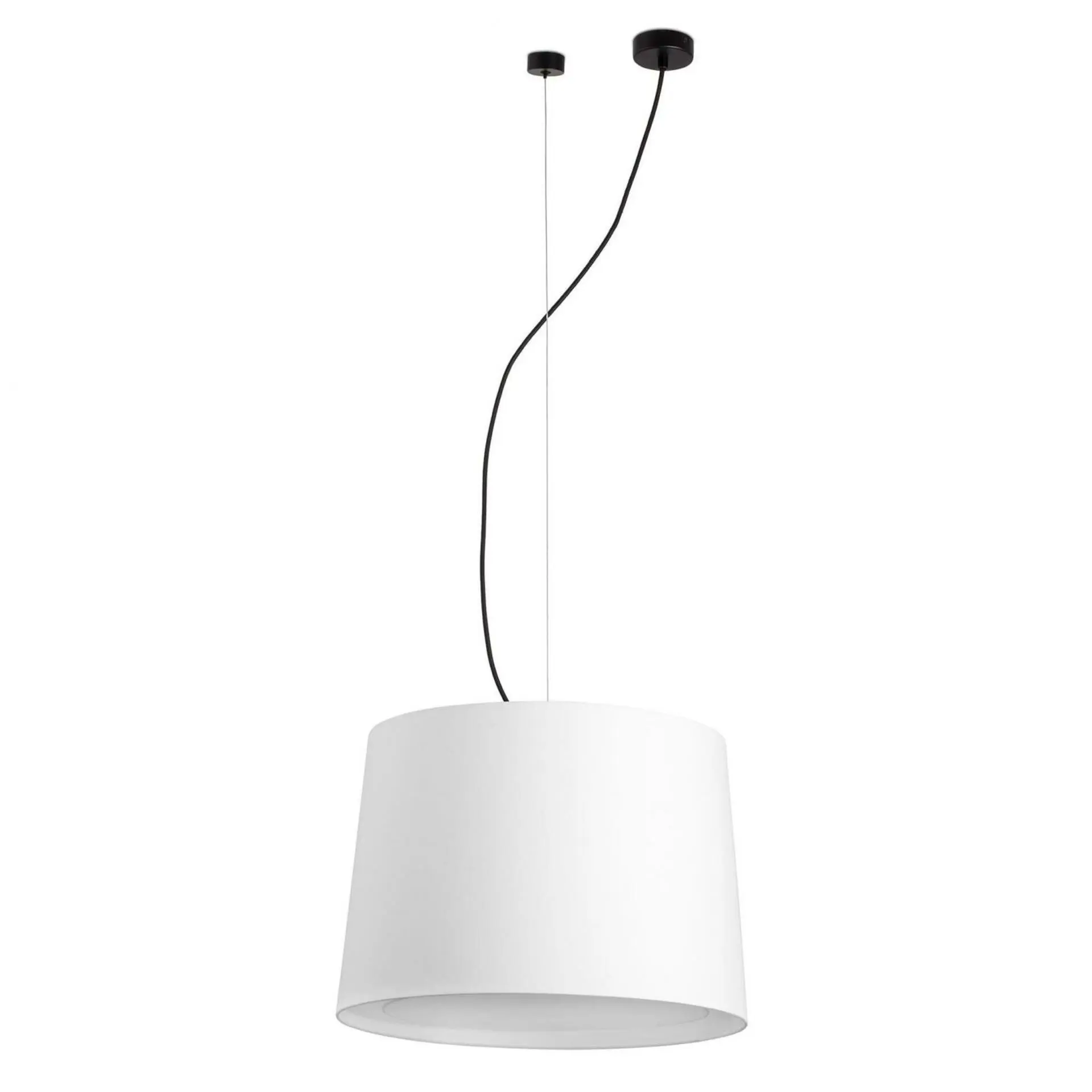 FARO 64314-54 CONGA závěsné svítidlo, černá/bílá, pr.450 - FARO