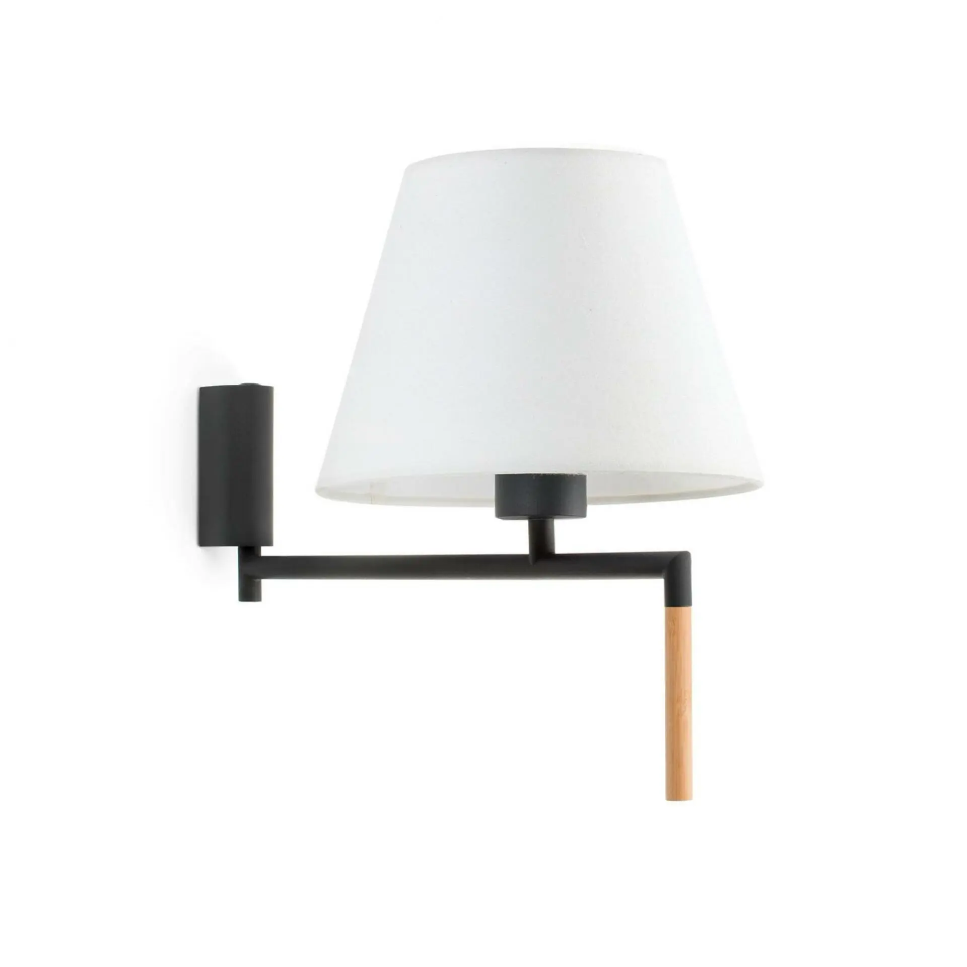 FARO 64400-10 RON nástěnná lampa, tmavě šedá/bílá - FARO