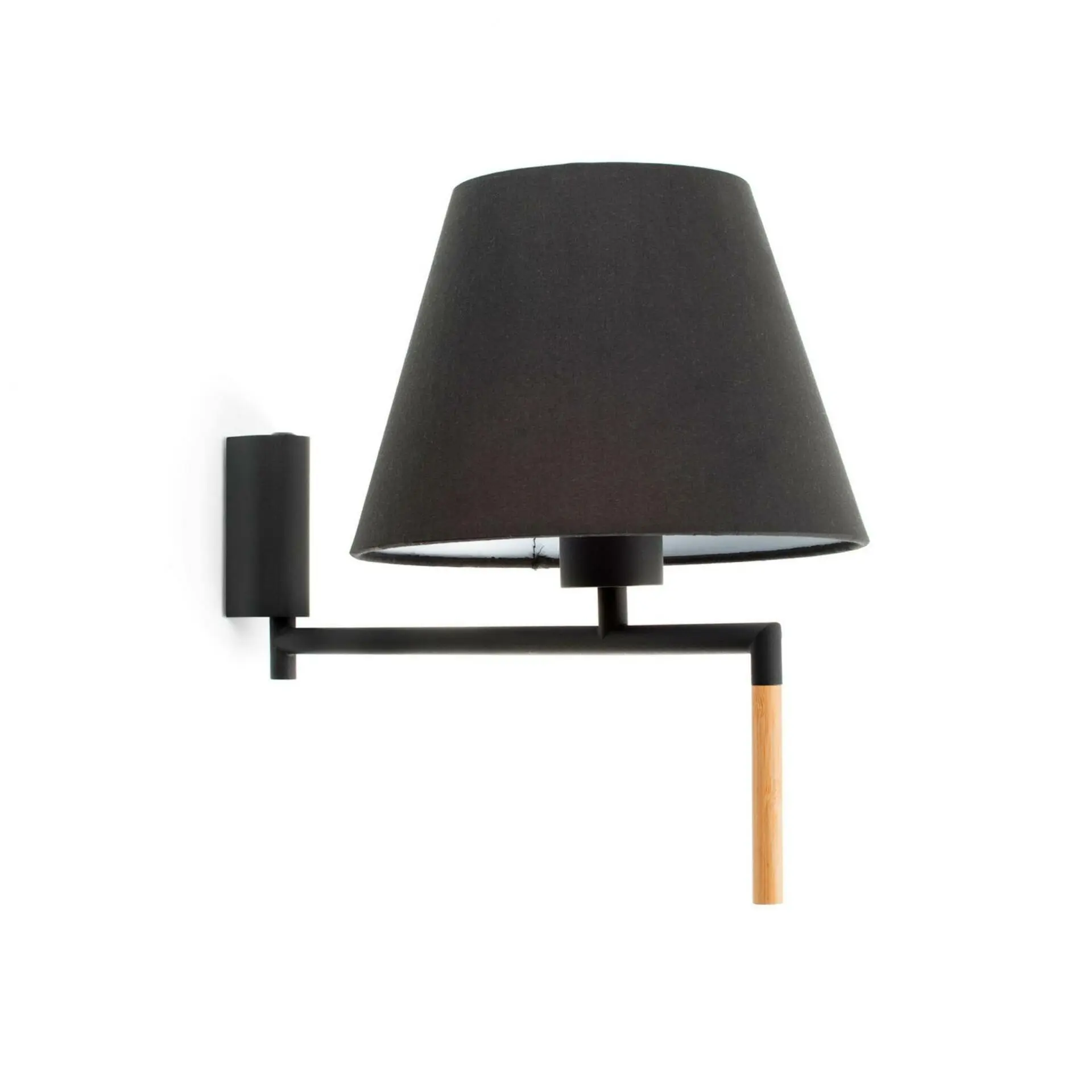 FARO 64400-12 RON nástěnná lampa, tmavě šedá/černá - FARO