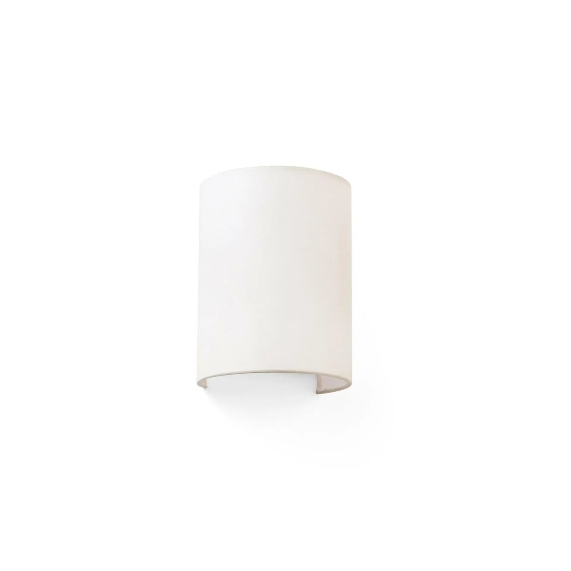 FARO 66407 COTTON R kruhová nástěnná lampa, béžová, vertikální - FARO