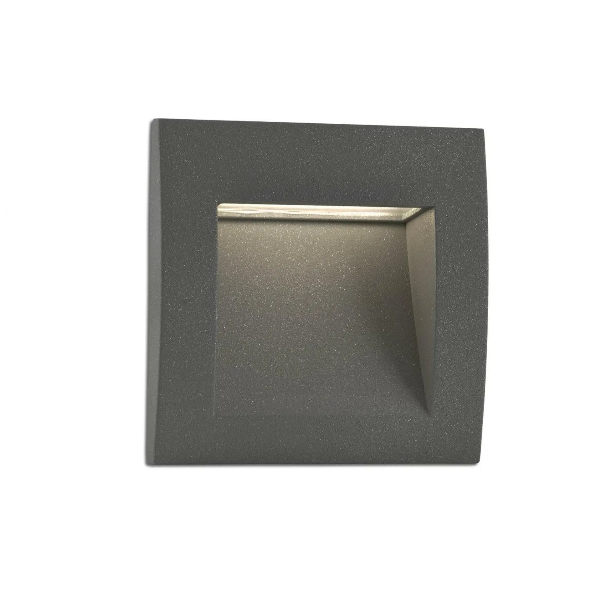FARO 70148 SEDNA SQ 140 zapuštěné svítidlo do zdi, tmavě šedá - FARO