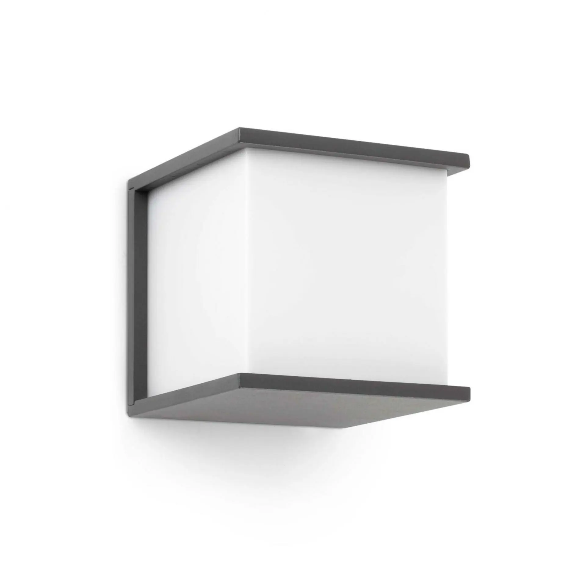 FARO 70689 KUBICK nástěnná lampa, tmavě šedá - FARO