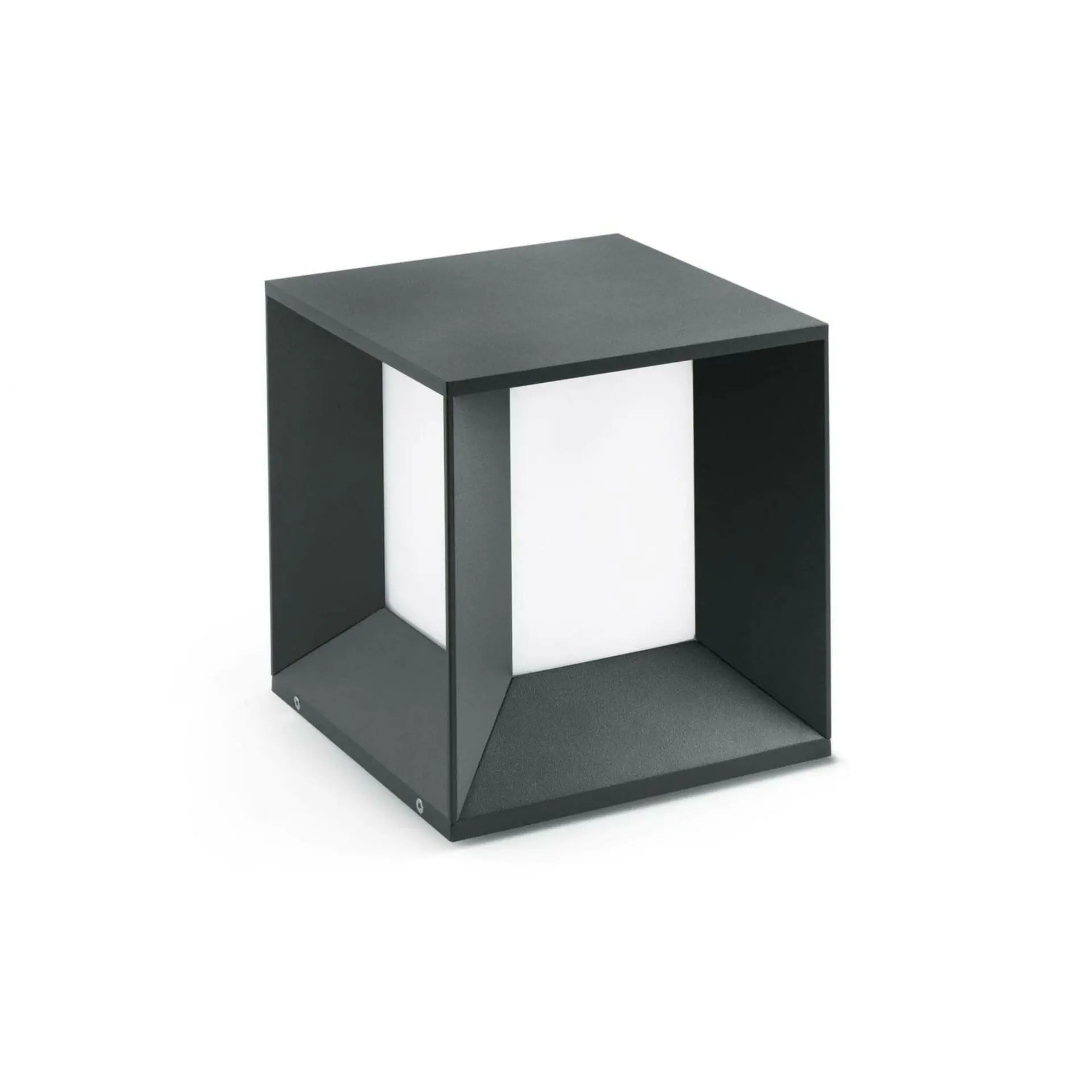 FARO MILA sloupková lampa, tmavě šedá
