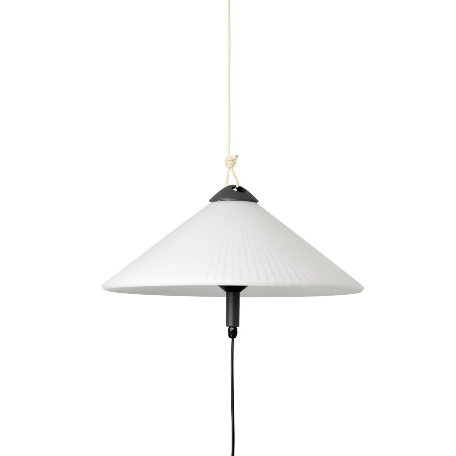 FARO 71584-01 SAIGON šedá/bílá, přenosné a závěsné svítidlo R55 - FARO