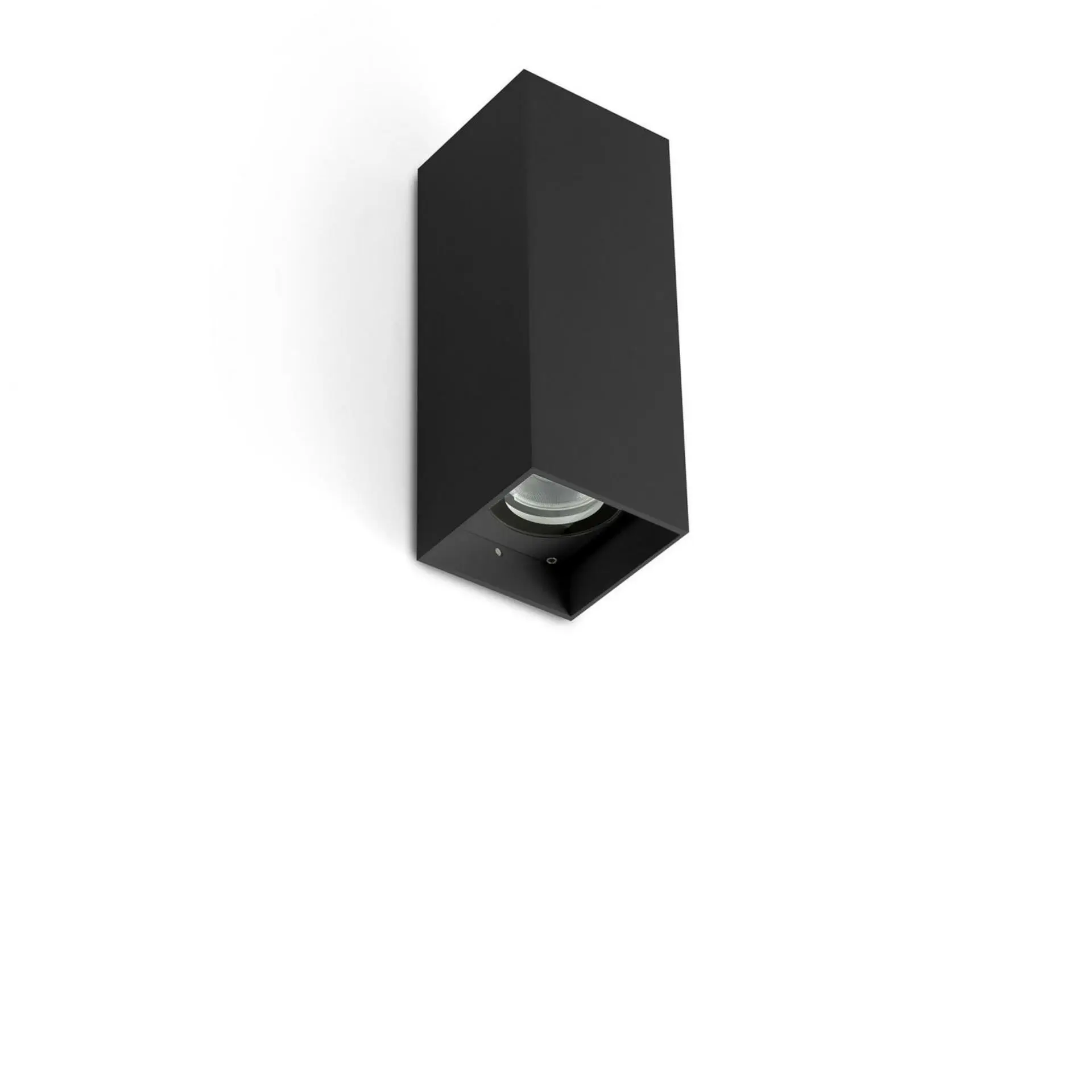 FARO 71793-222 KOV 2L nástěnné svítidlo hranaté, černá 2700K 14°/23° - FARO