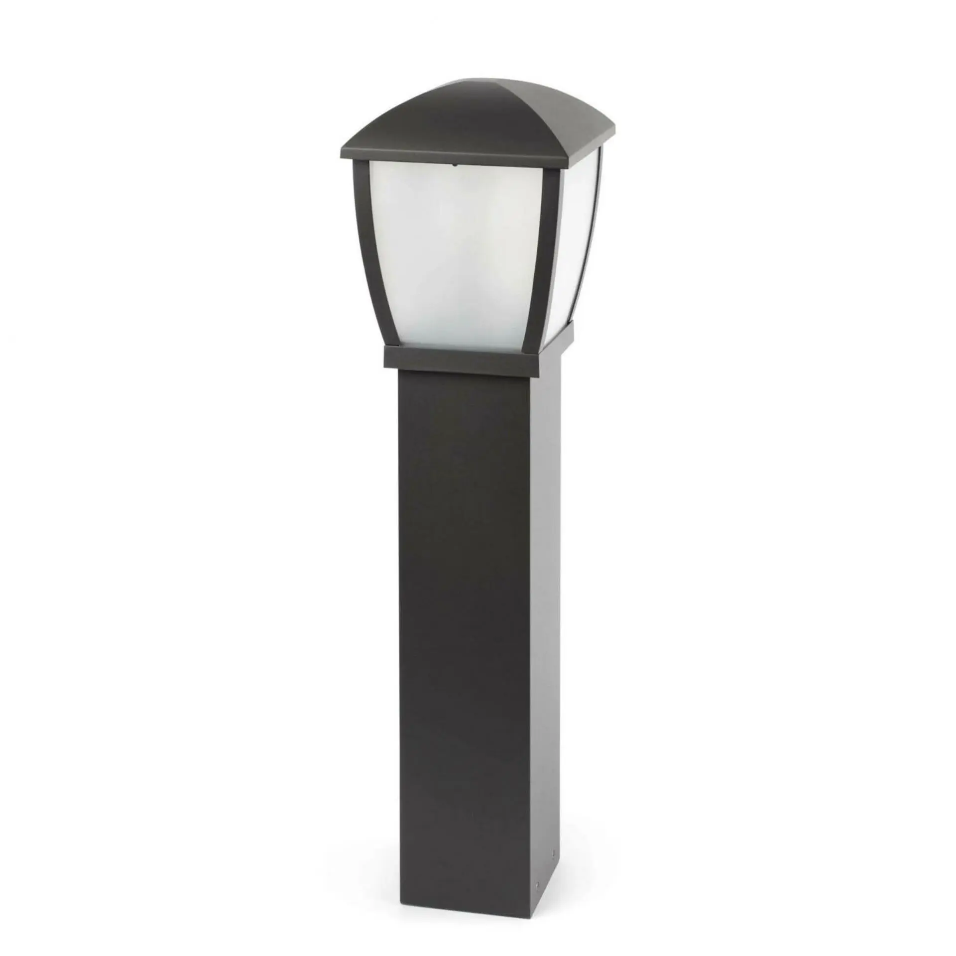 FARO WILMA sloupková lampa, tmavě šedá 82cm