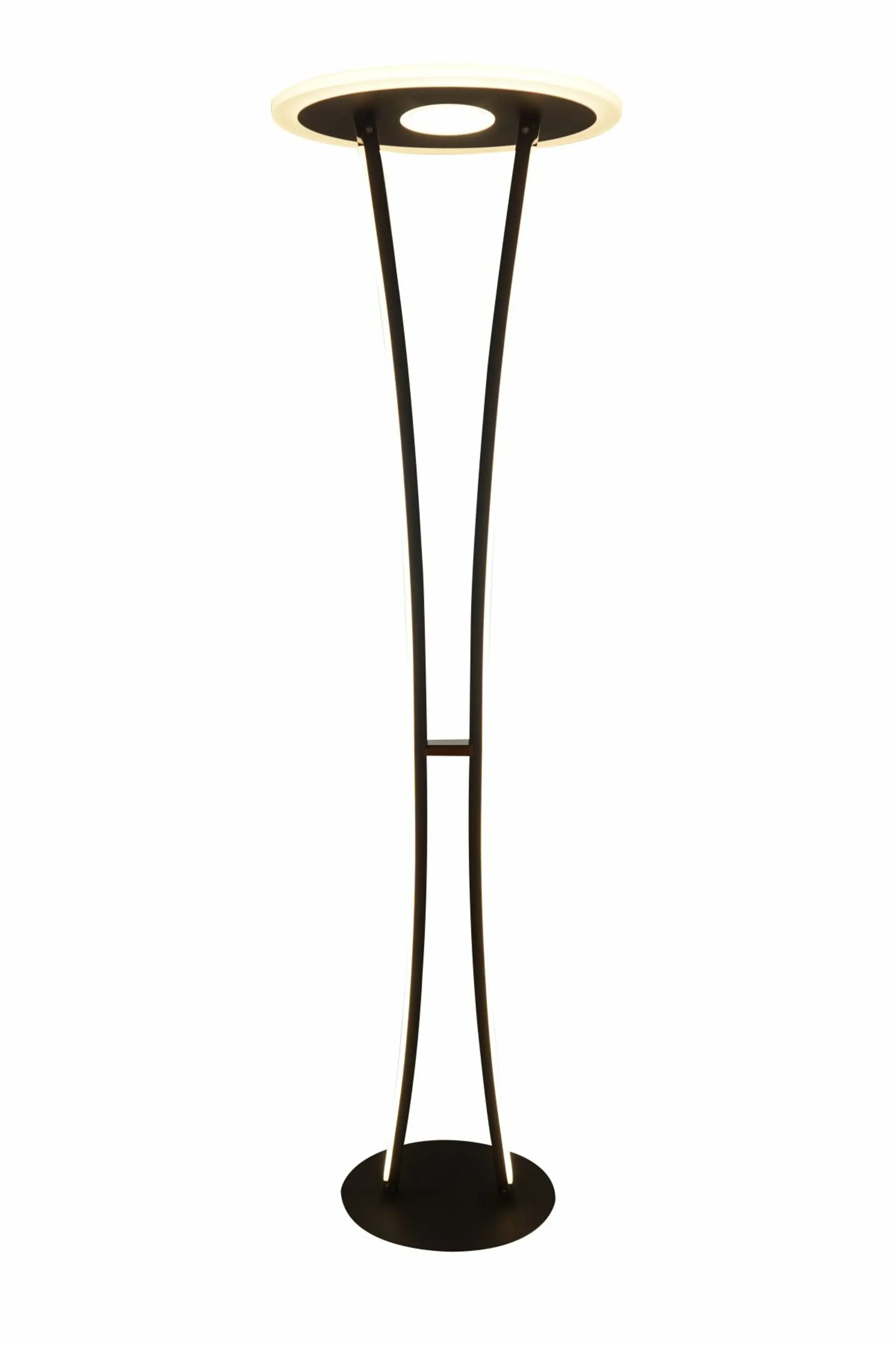 GeeTi Stojací lampa Arnas 70W 7000lm 3000-6500K černá