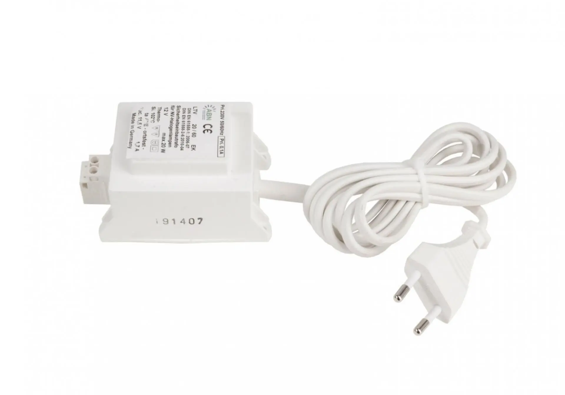 IMPR 000097 Trafo ABN Standard vinuté 12V/ 20VA - DEKOLIGHT